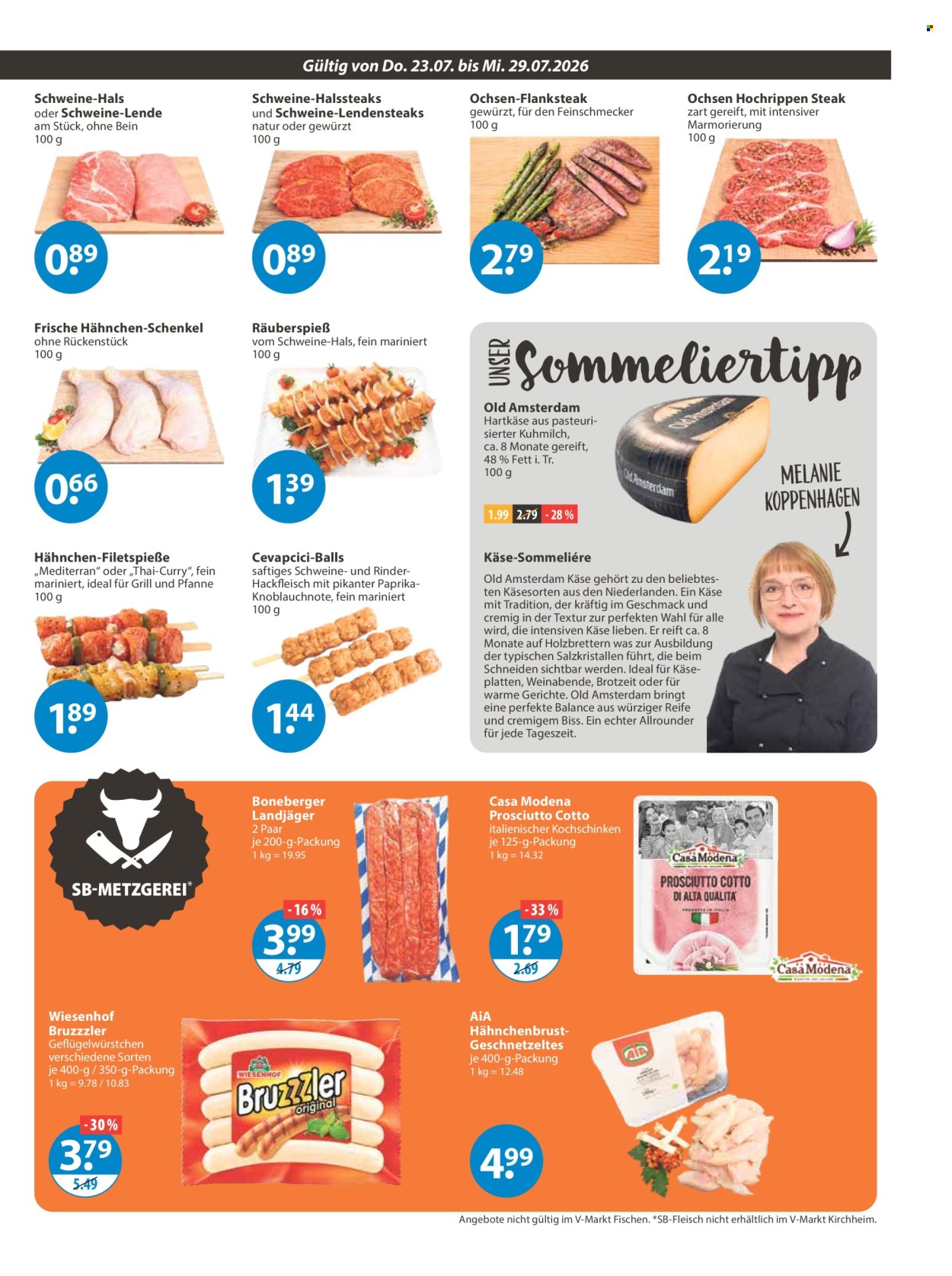 Leták V-Markt - 23.7.2026 - 29.7.2026. Strana 3