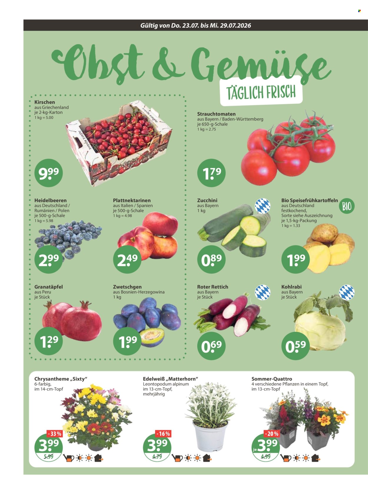 Leták V-Markt - 23.7.2026 - 29.7.2026. Strana 4
