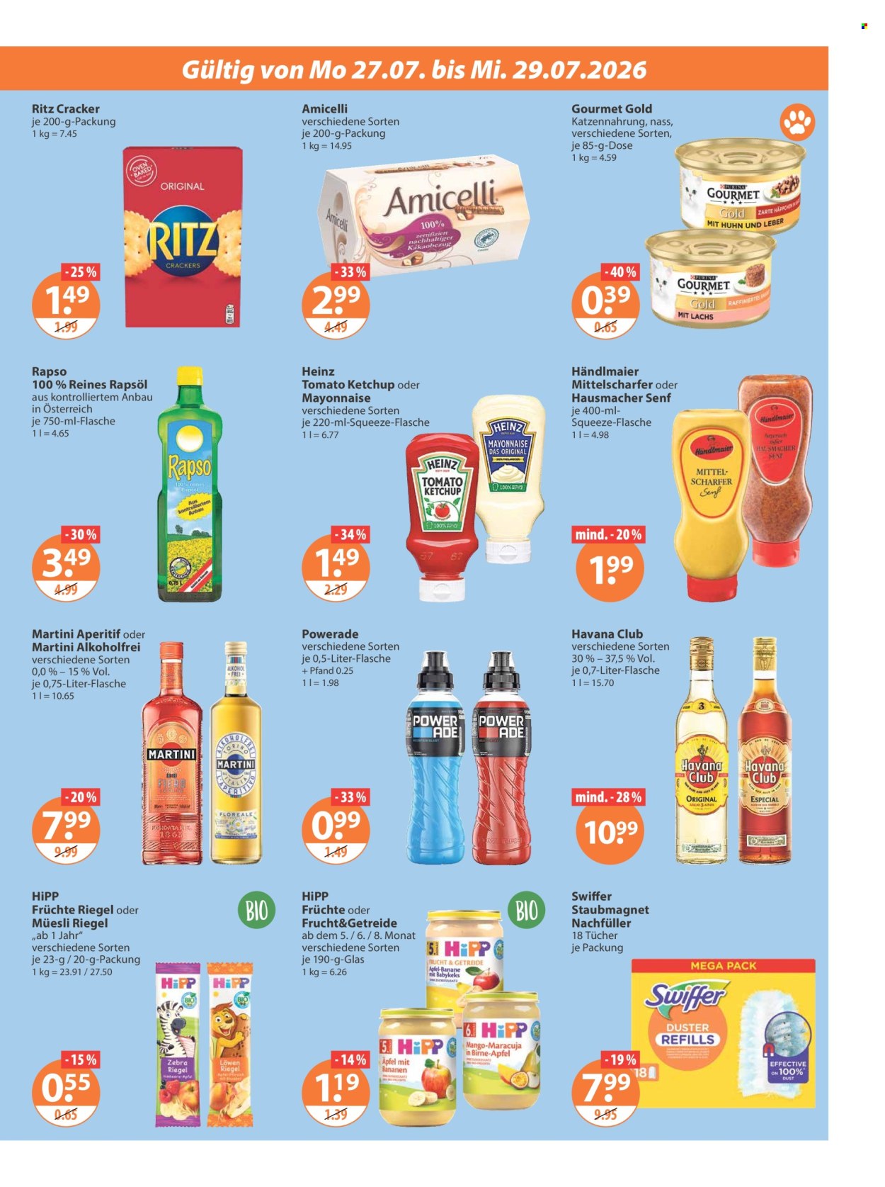 Leták V-Markt - 23.7.2026 - 29.7.2026. Strana 21