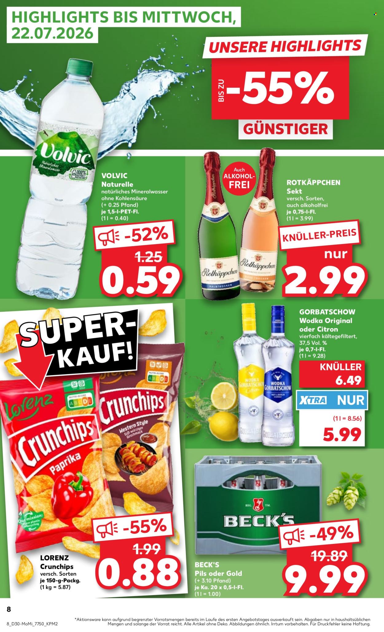 Kaufland Prospekte  - 20.07.2026 - 22.07.2026. Seite 8