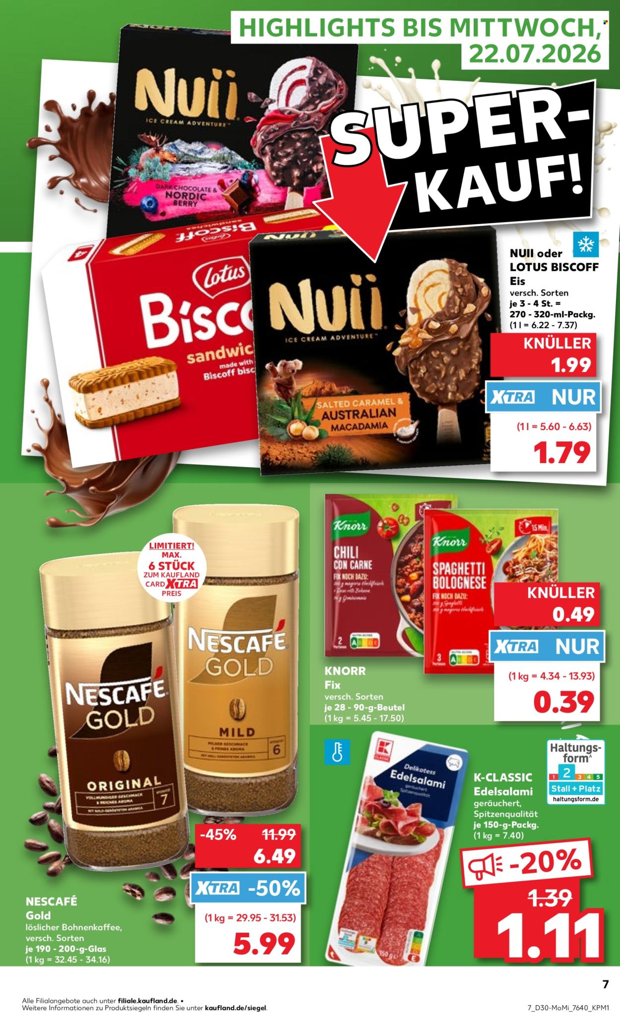 Kaufland Prospekte  - 20.07.2026 - 22.07.2026. Seite 7
