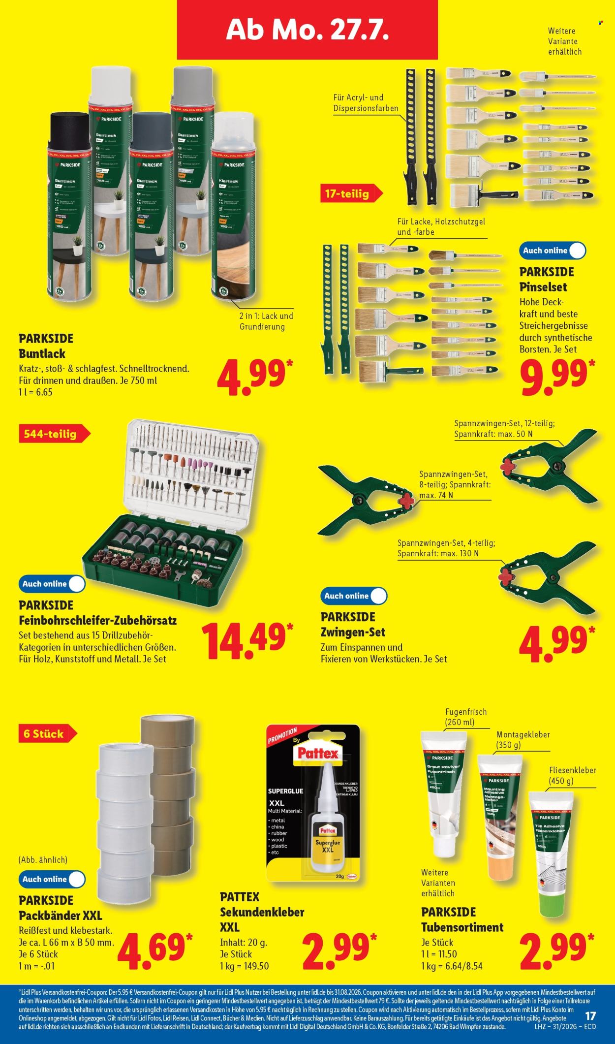 Leták Lidl - 27.7.2026 - 1.8.2026. Strana 9