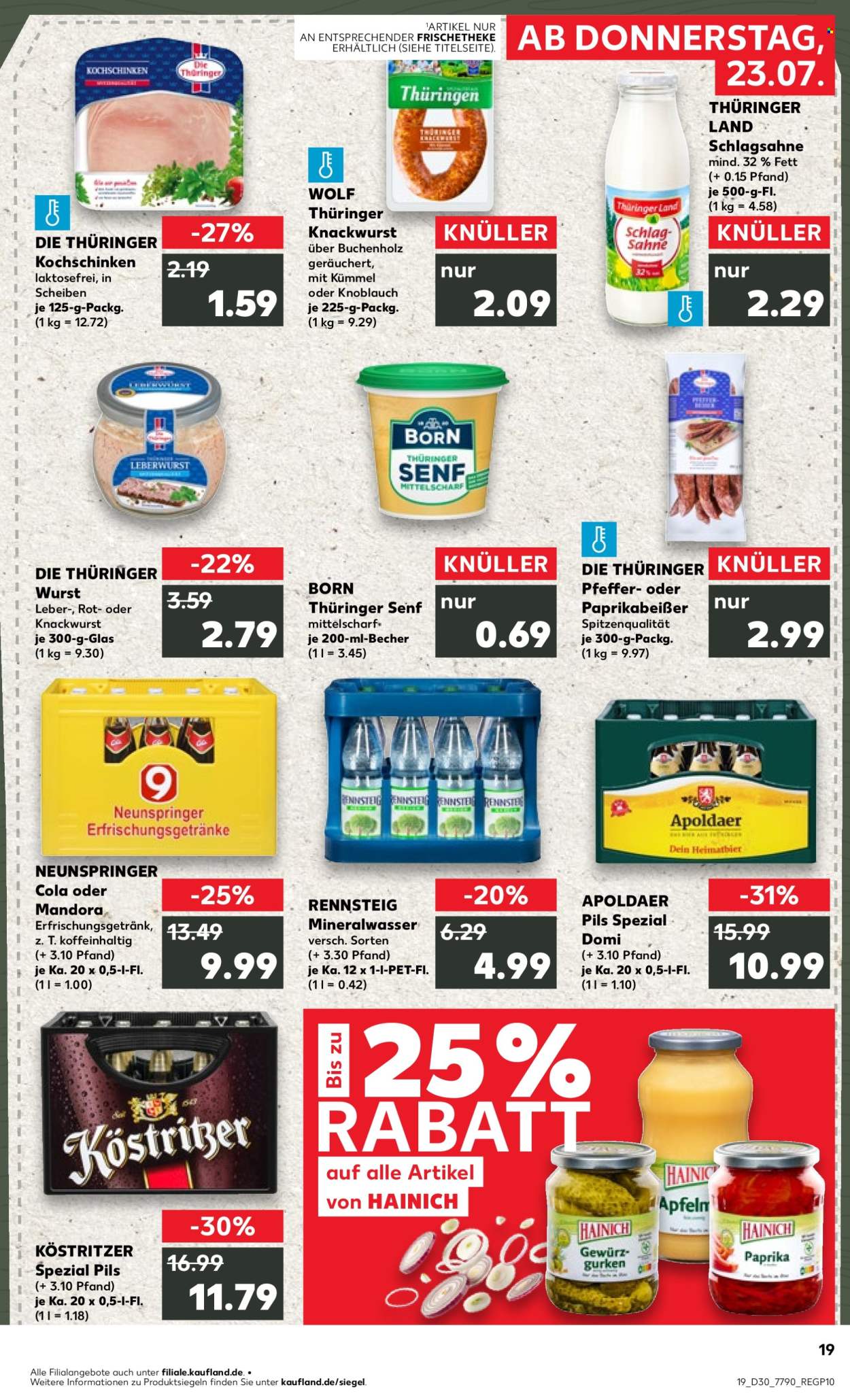 Kaufland Prospekte  - 23.07.2026 - 29.07.2026. Seite 19