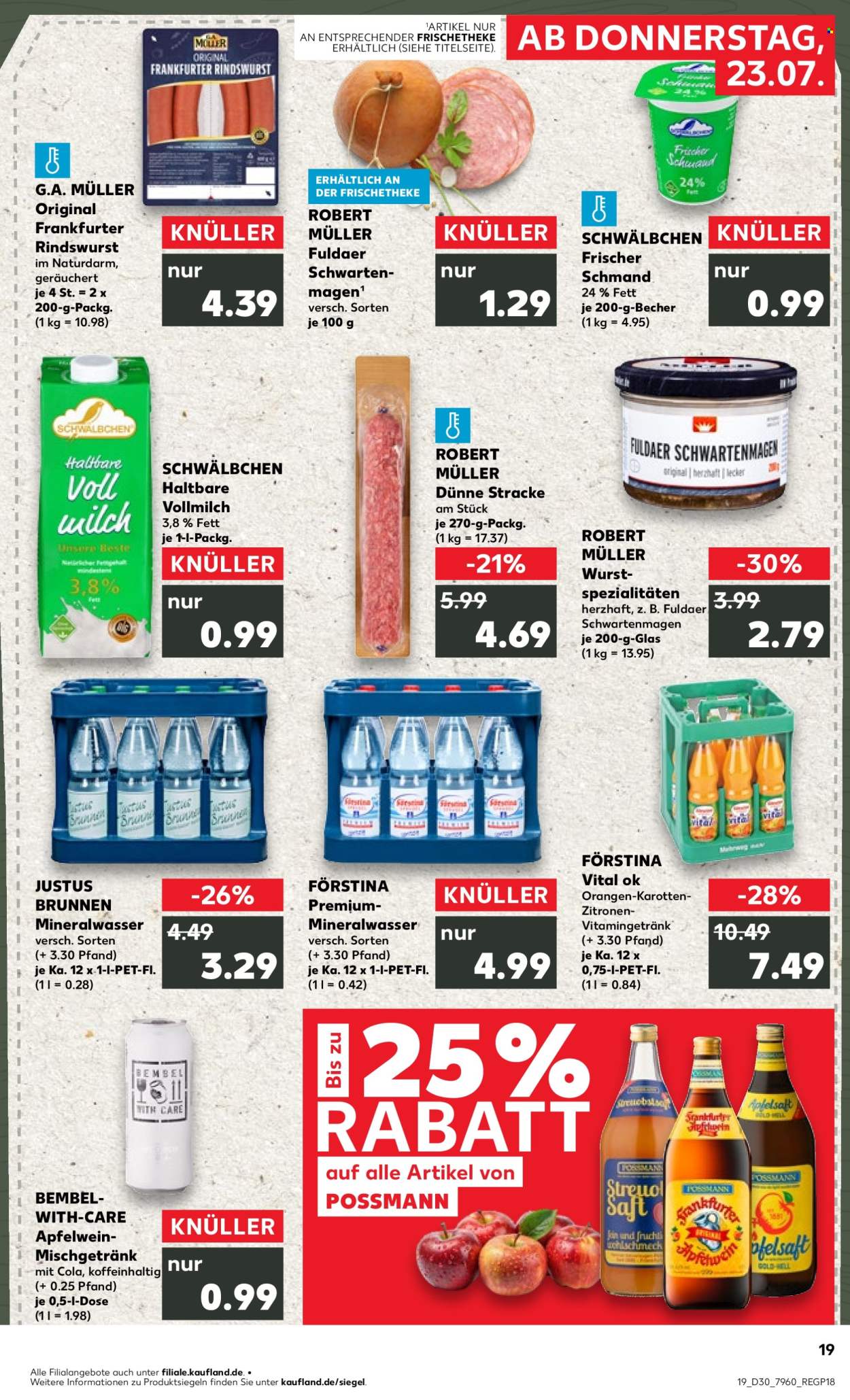 Leták Kaufland - 23.7.2026 - 29.7.2026. Strana 19