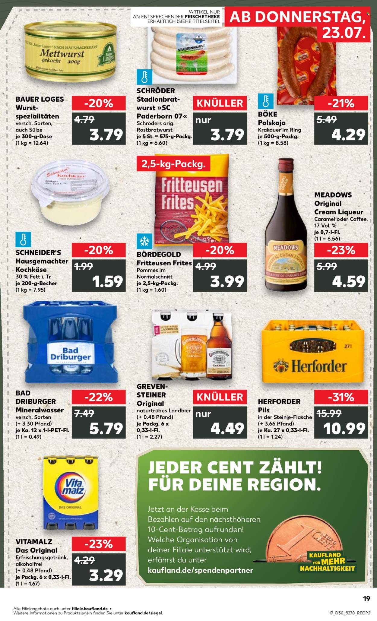 Leták Kaufland - 23.7.2026 - 29.7.2026. Strana 19