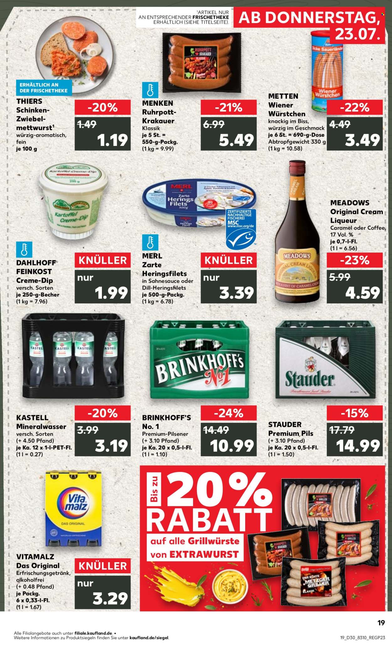 Kaufland Prospekte  - 23.07.2026 - 29.07.2026. Seite 19