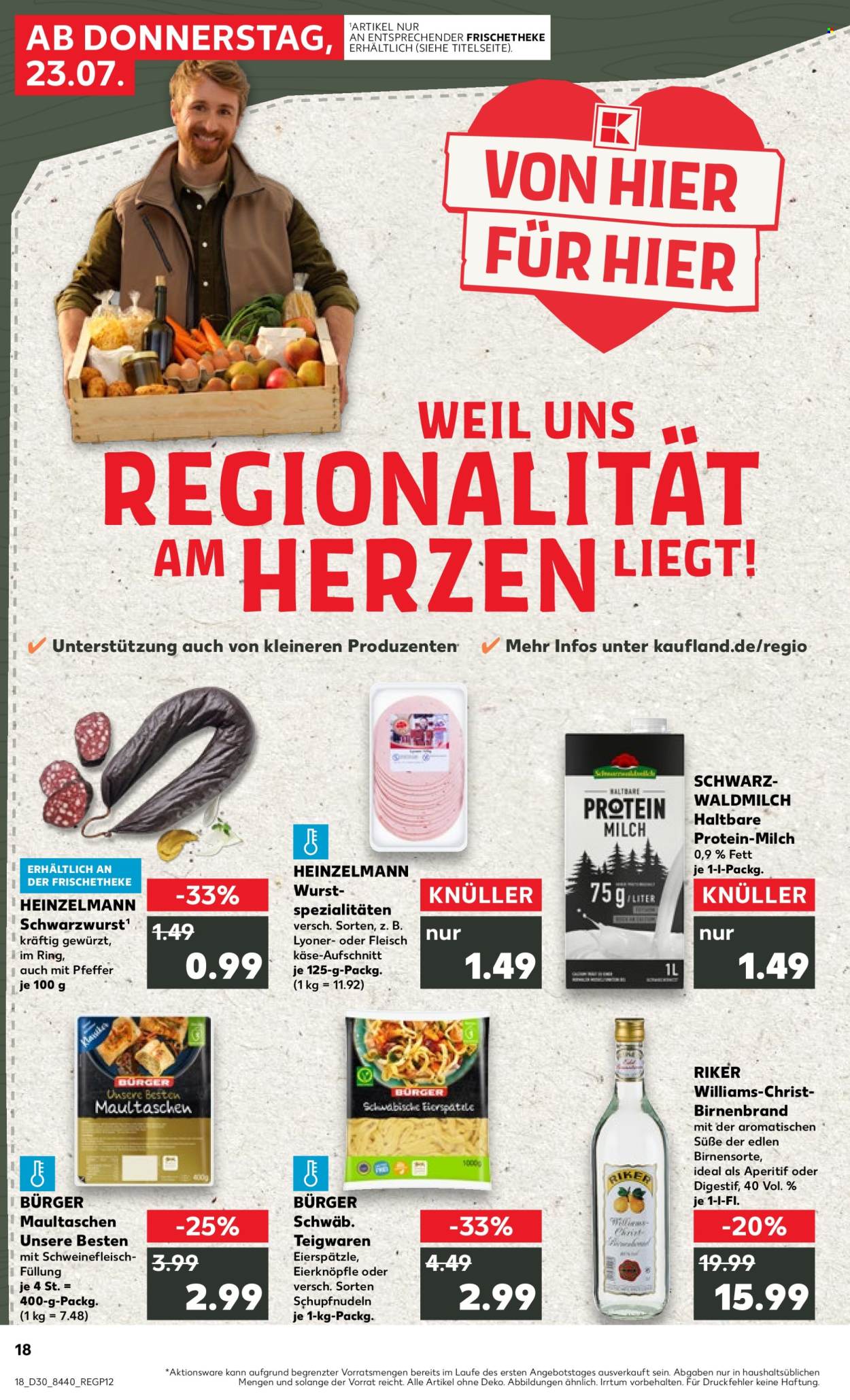 Leták Kaufland - 23.7.2026 - 29.7.2026. Strana 18