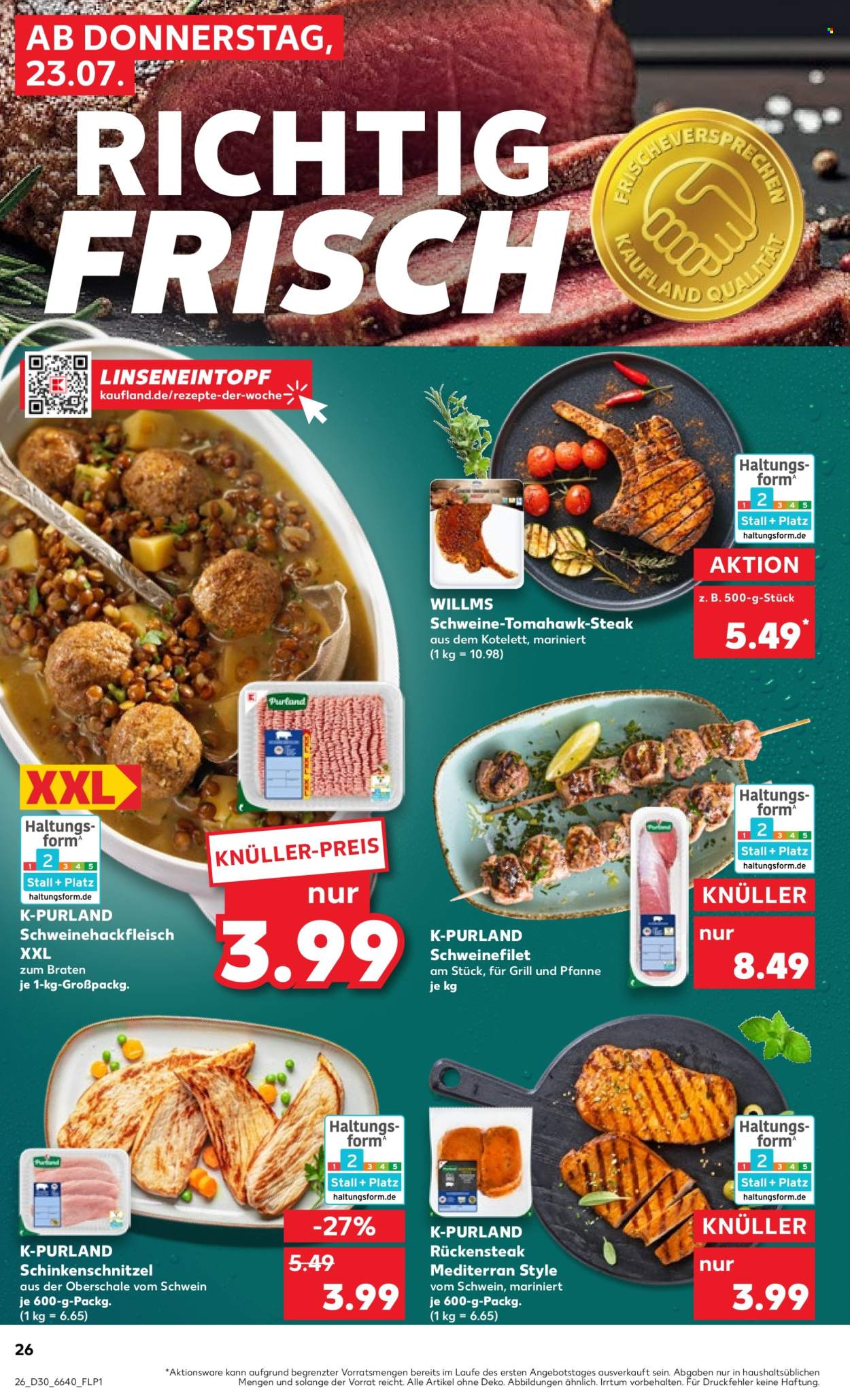 Leták Kaufland - 23.7.2026 - 29.7.2026. Strana 26