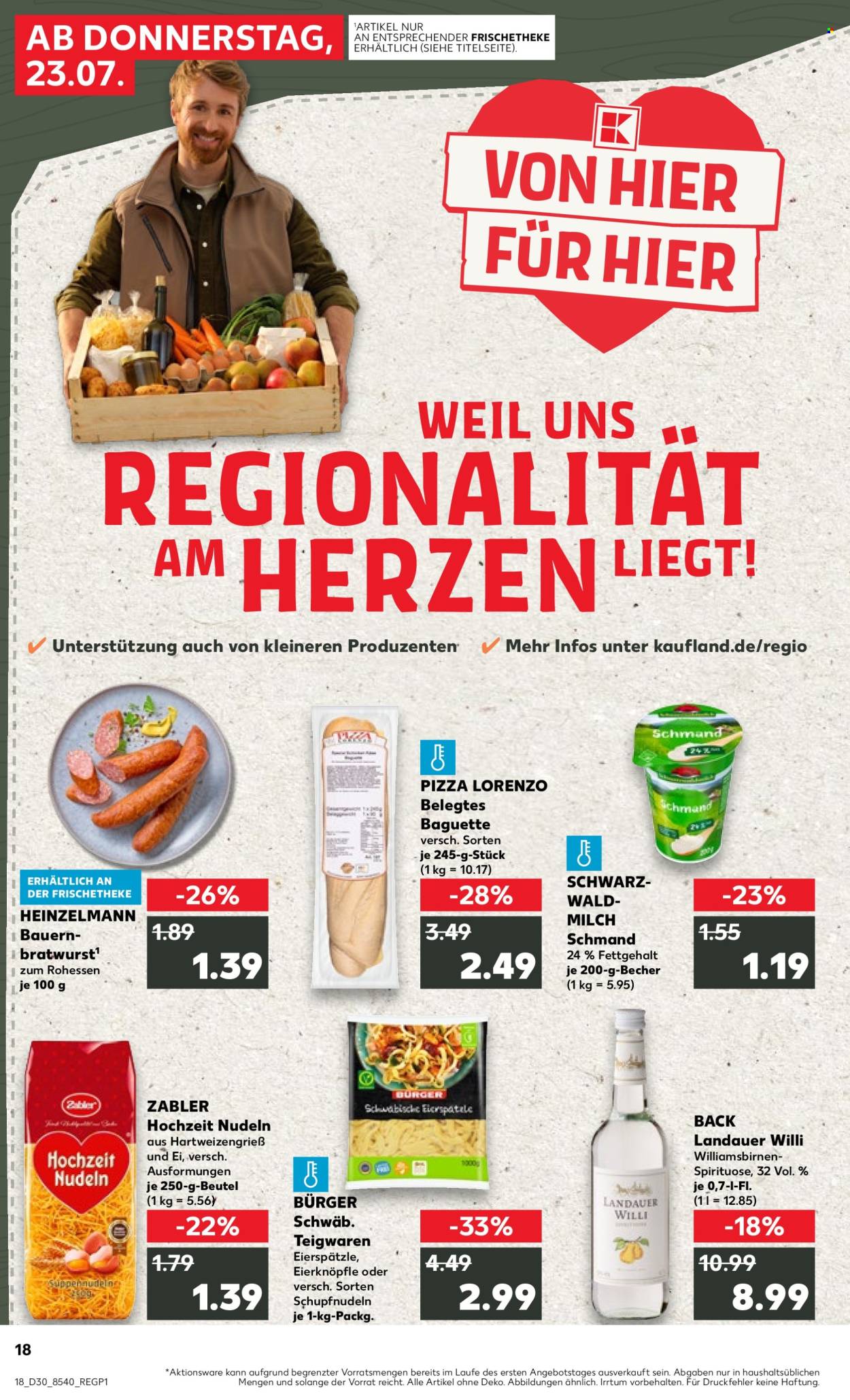 Leták Kaufland - 23.7.2026 - 29.7.2026. Strana 18