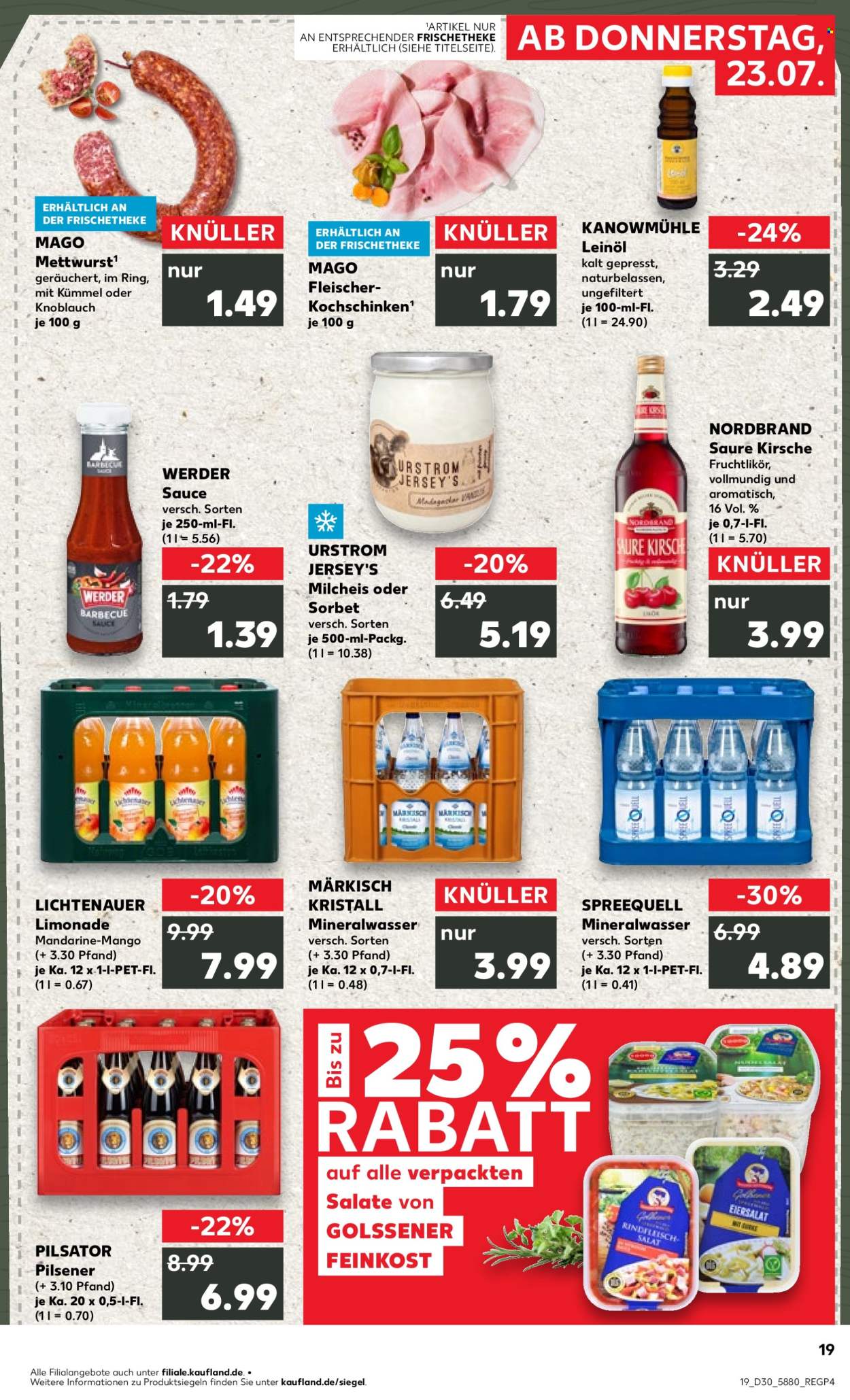Kaufland Prospekte  - 23.07.2026 - 29.07.2026. Seite 19