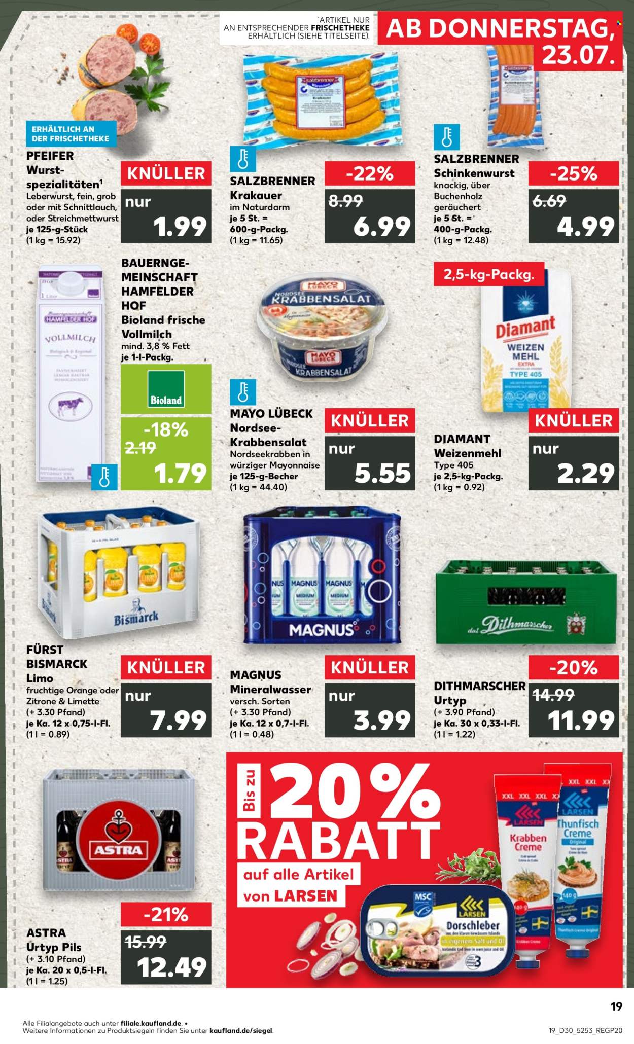 Kaufland Prospekte  - 23.07.2026 - 29.07.2026. Seite 19