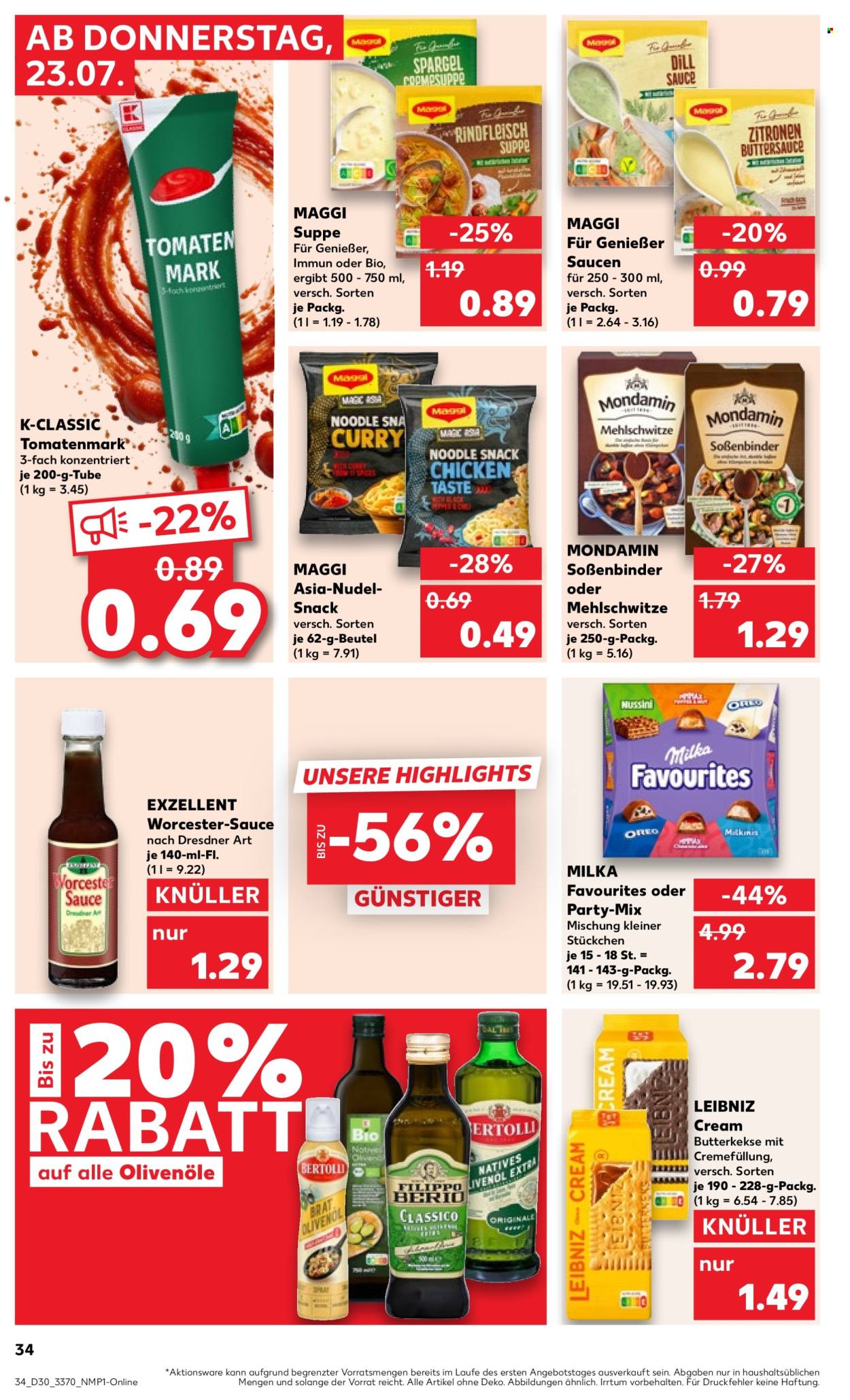 Kaufland Prospekte  - 23.07.2026 - 29.07.2026. Seite 34