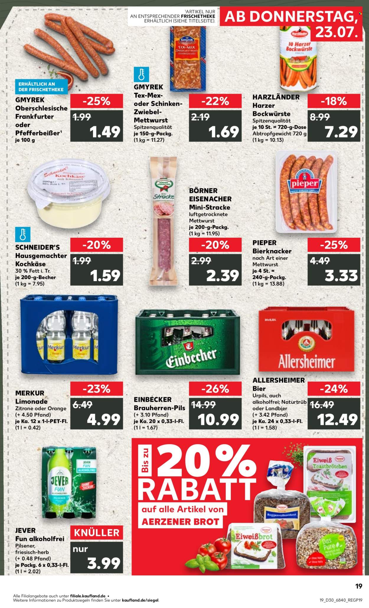 Leták Kaufland - 23.7.2026 - 29.7.2026. Strana 19