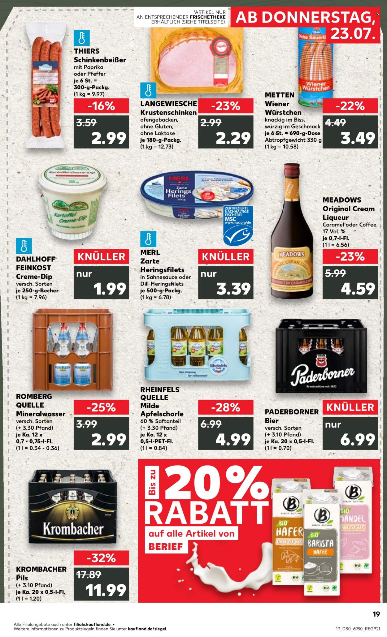 Leták Kaufland - 23.7.2026 - 29.7.2026. Strana 19