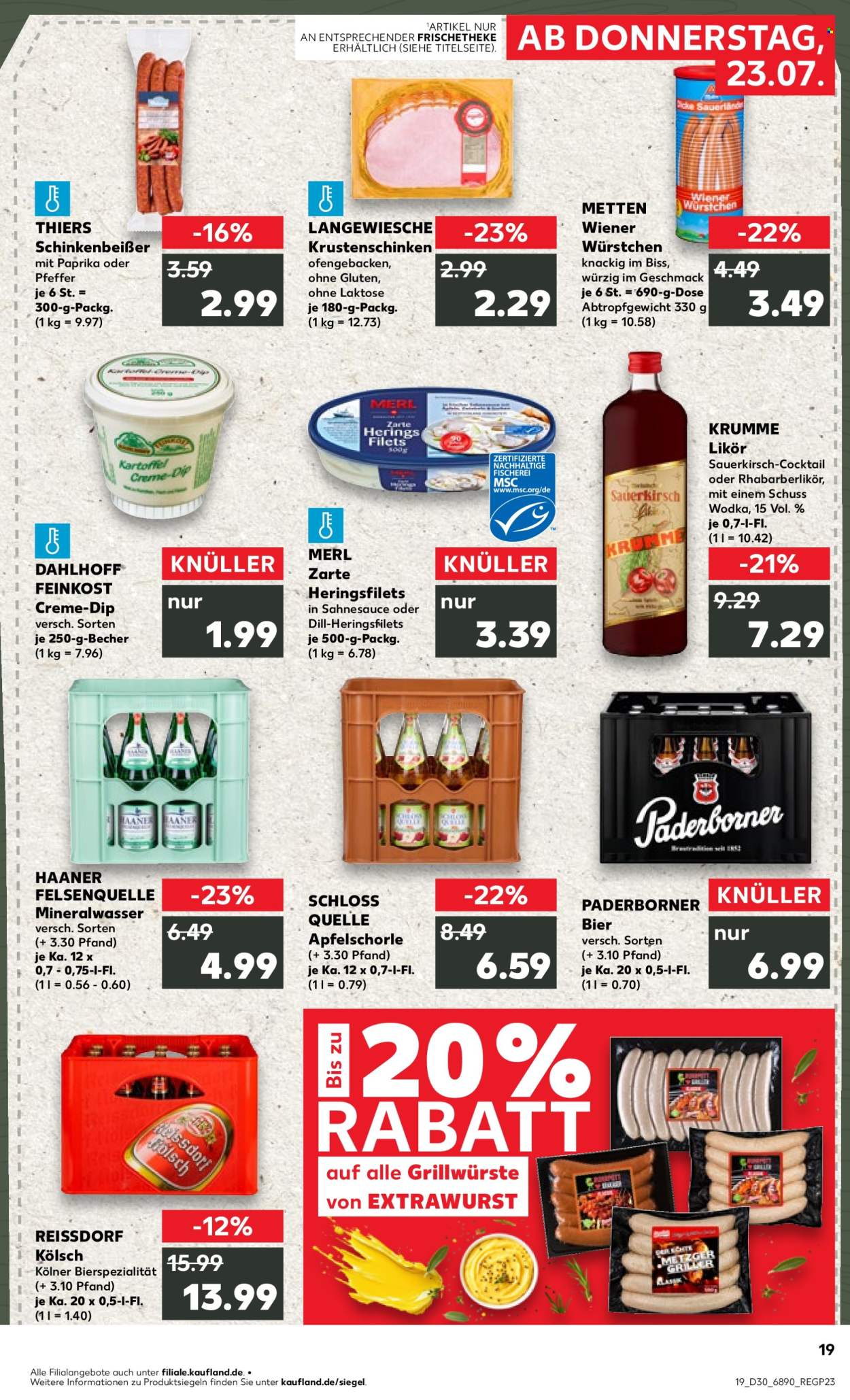 Kaufland Prospekte  - 23.07.2026 - 29.07.2026. Seite 19