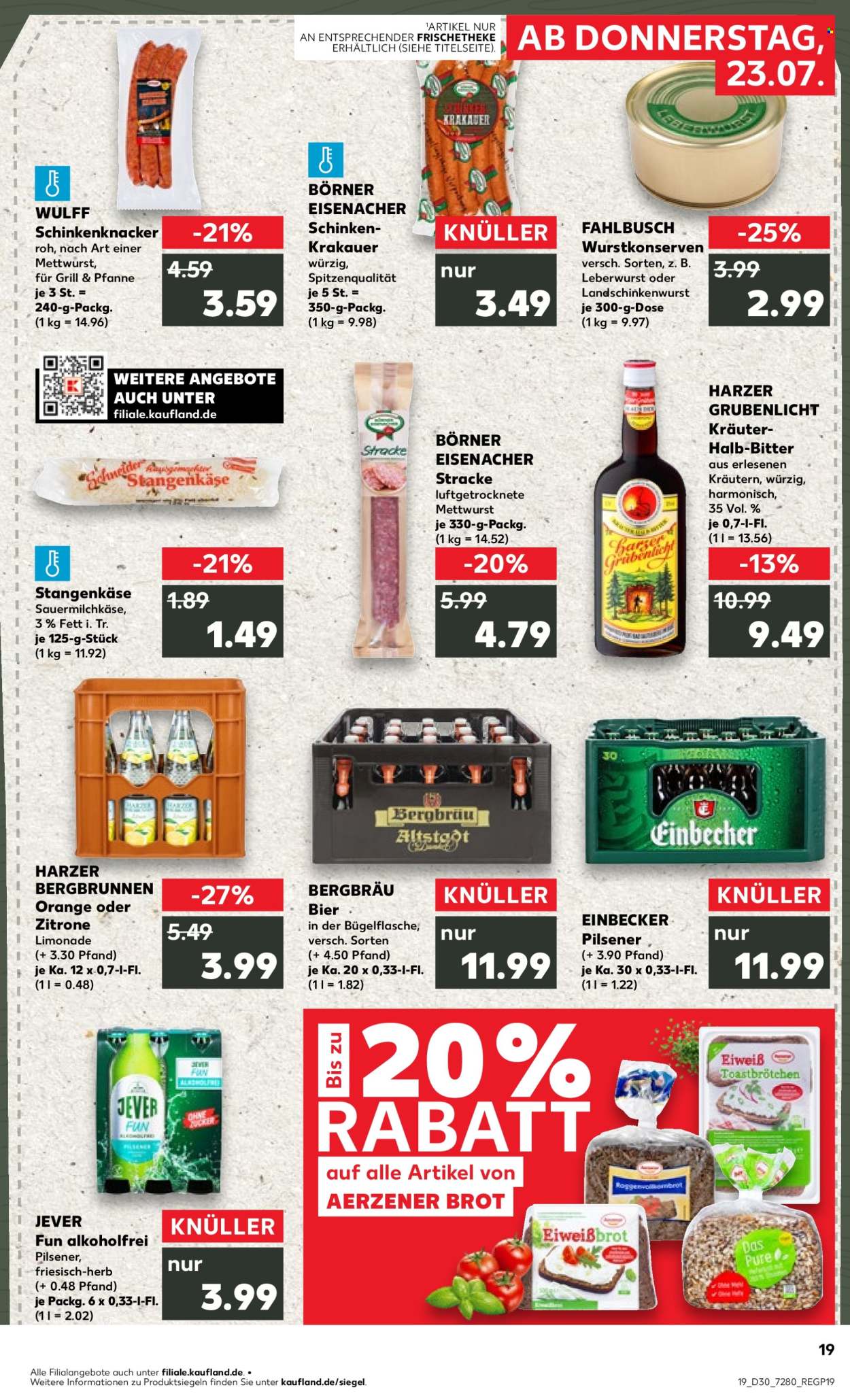 Leták Kaufland - 23.7.2026 - 29.7.2026. Strana 19