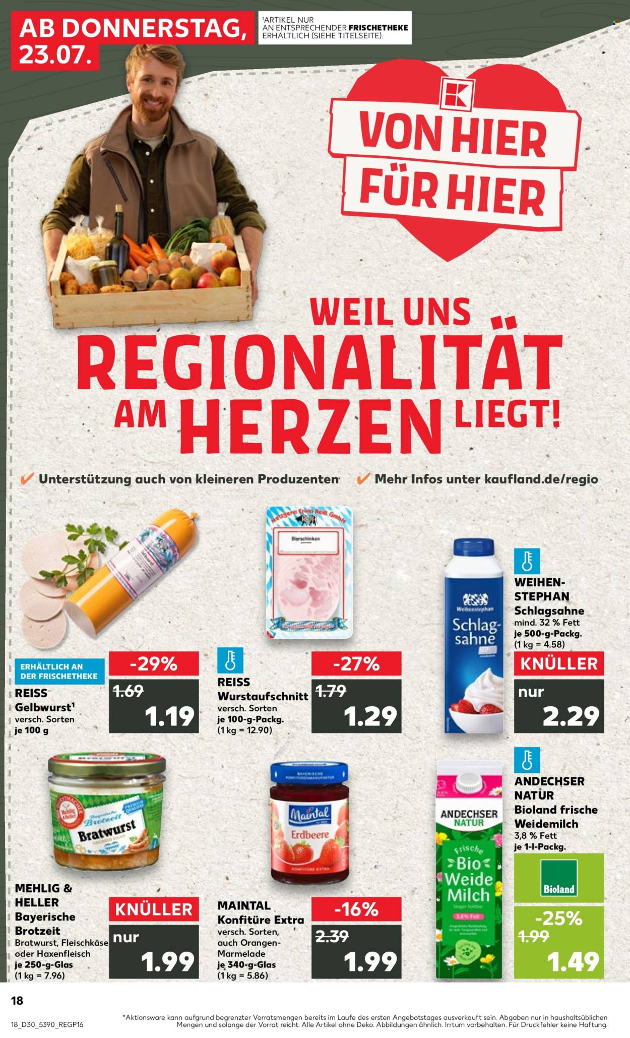 Leták Kaufland - 23.7.2026 - 29.7.2026. Strana 18