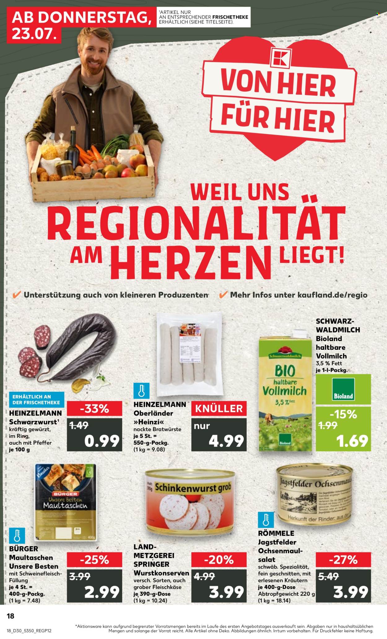 Kaufland Prospekte  - 23.07.2026 - 29.07.2026. Seite 18