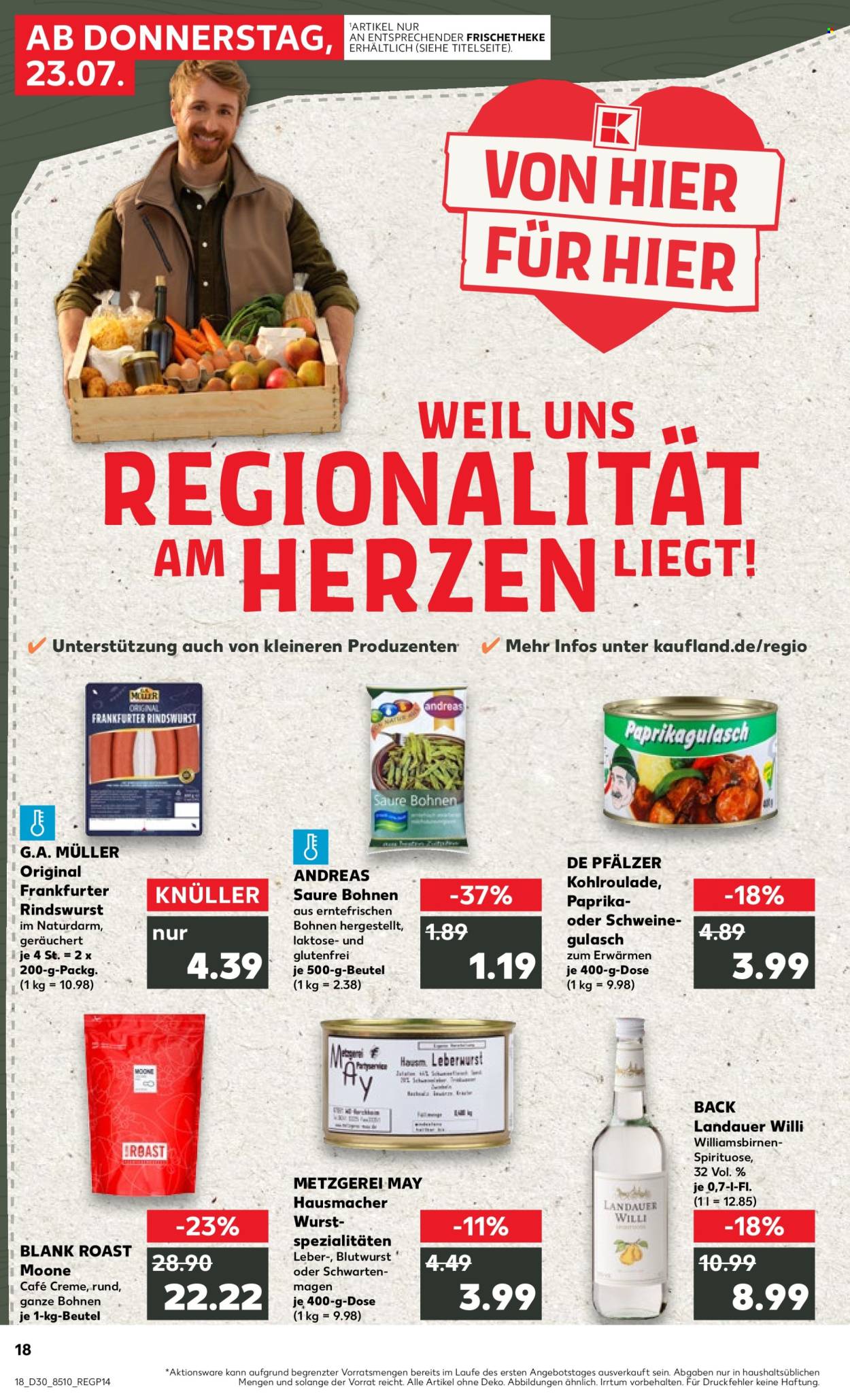 Kaufland Prospekte  - 23.07.2026 - 29.07.2026. Seite 18