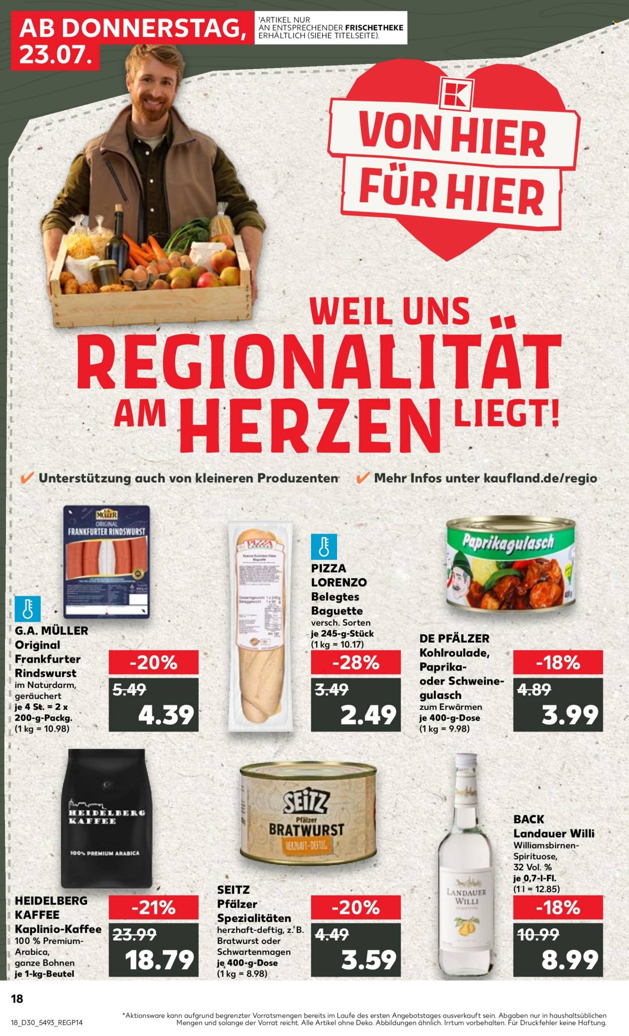 Leták Kaufland - 23.7.2026 - 29.7.2026. Strana 18