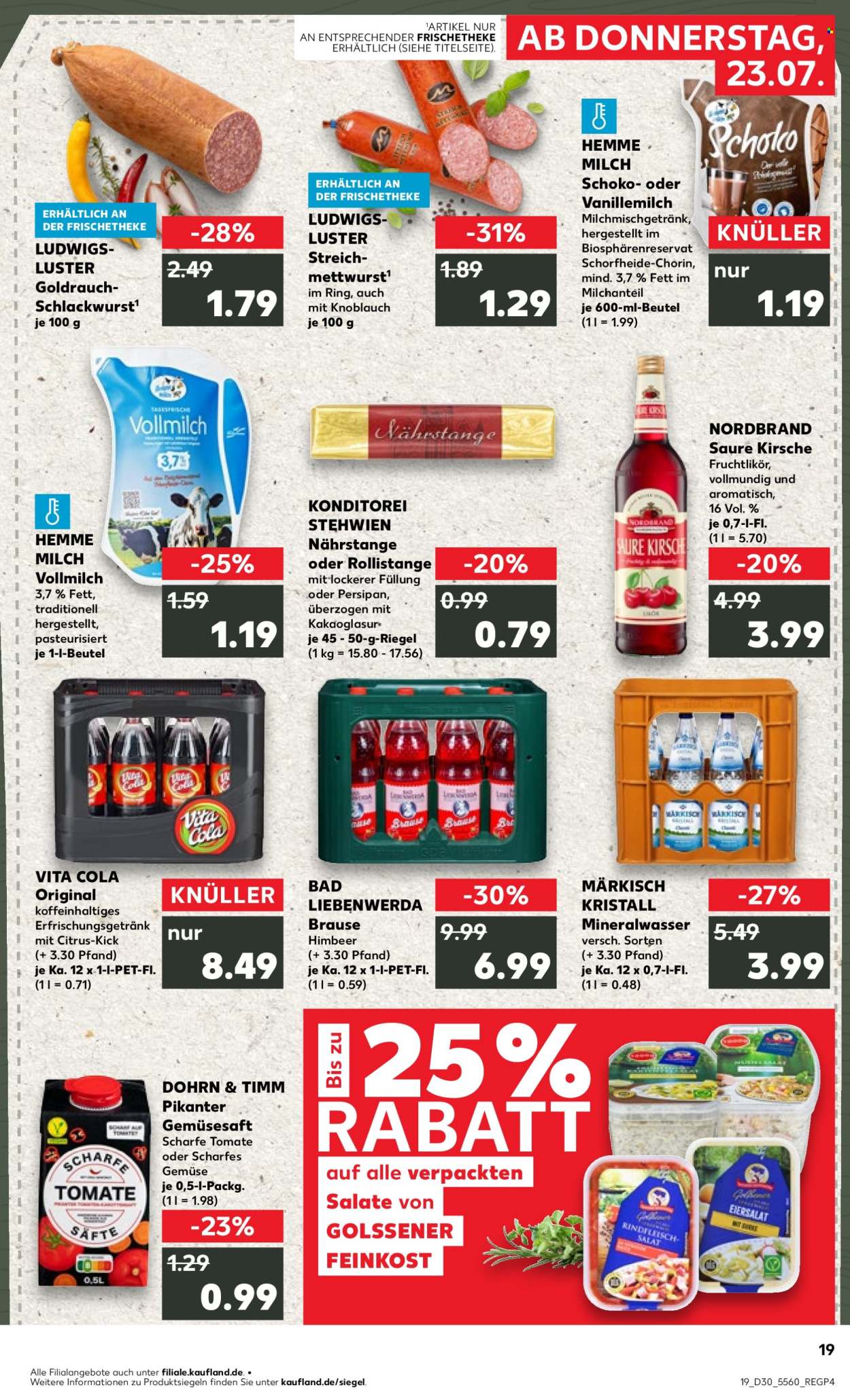 Kaufland Prospekte  - 23.07.2026 - 29.07.2026. Seite 19