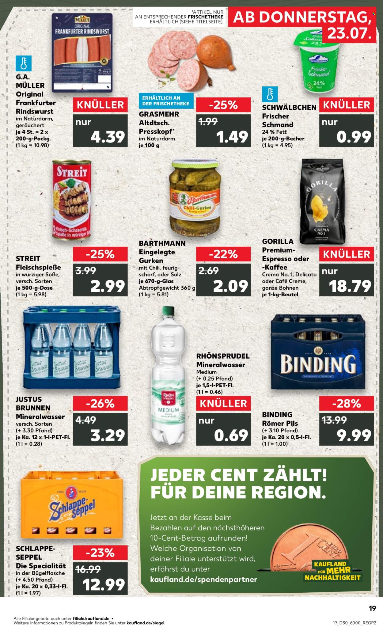 Leták Kaufland - 23.7.2026 - 29.7.2026. Strana 19