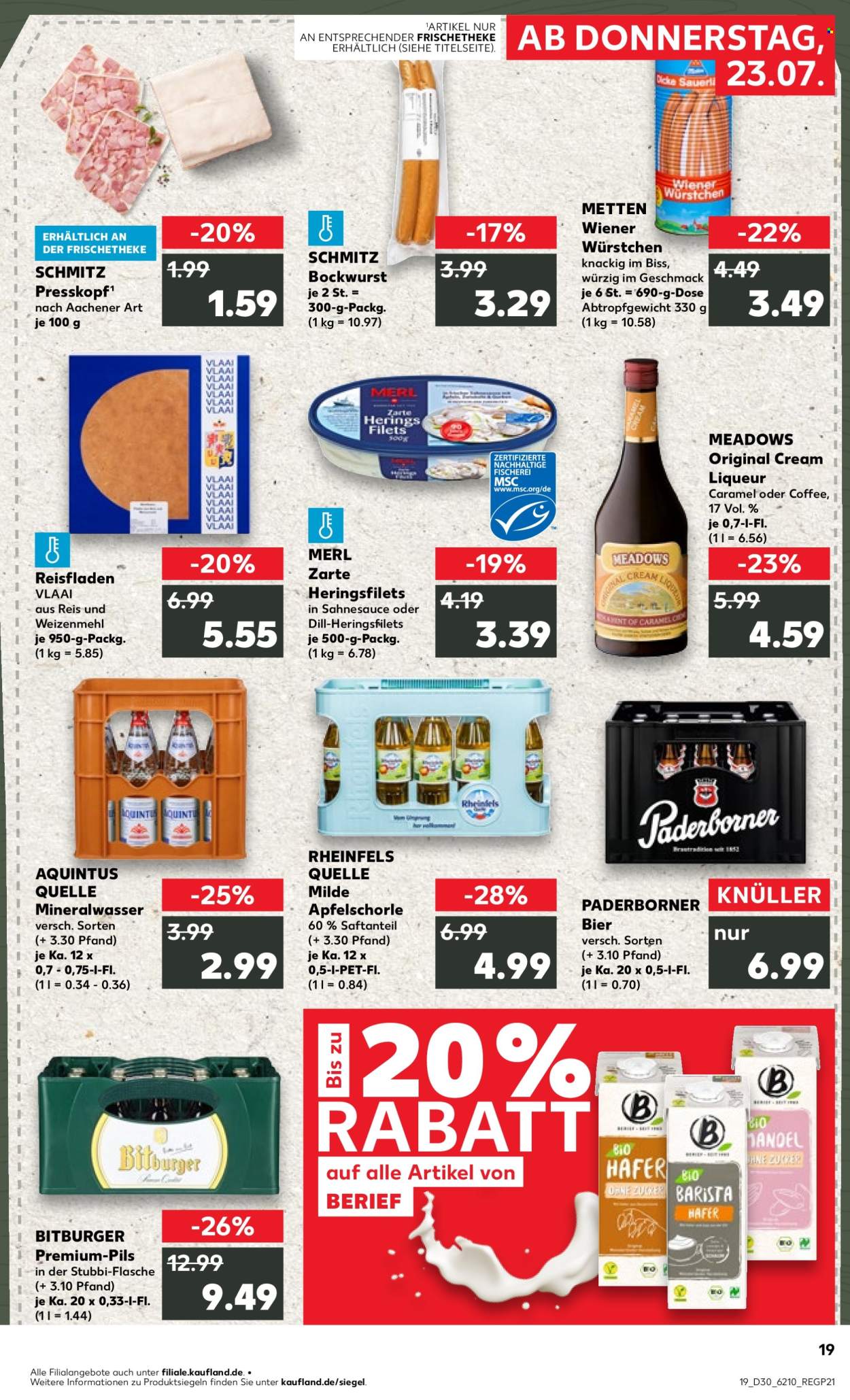 Leták Kaufland - 23.7.2026 - 29.7.2026. Strana 19