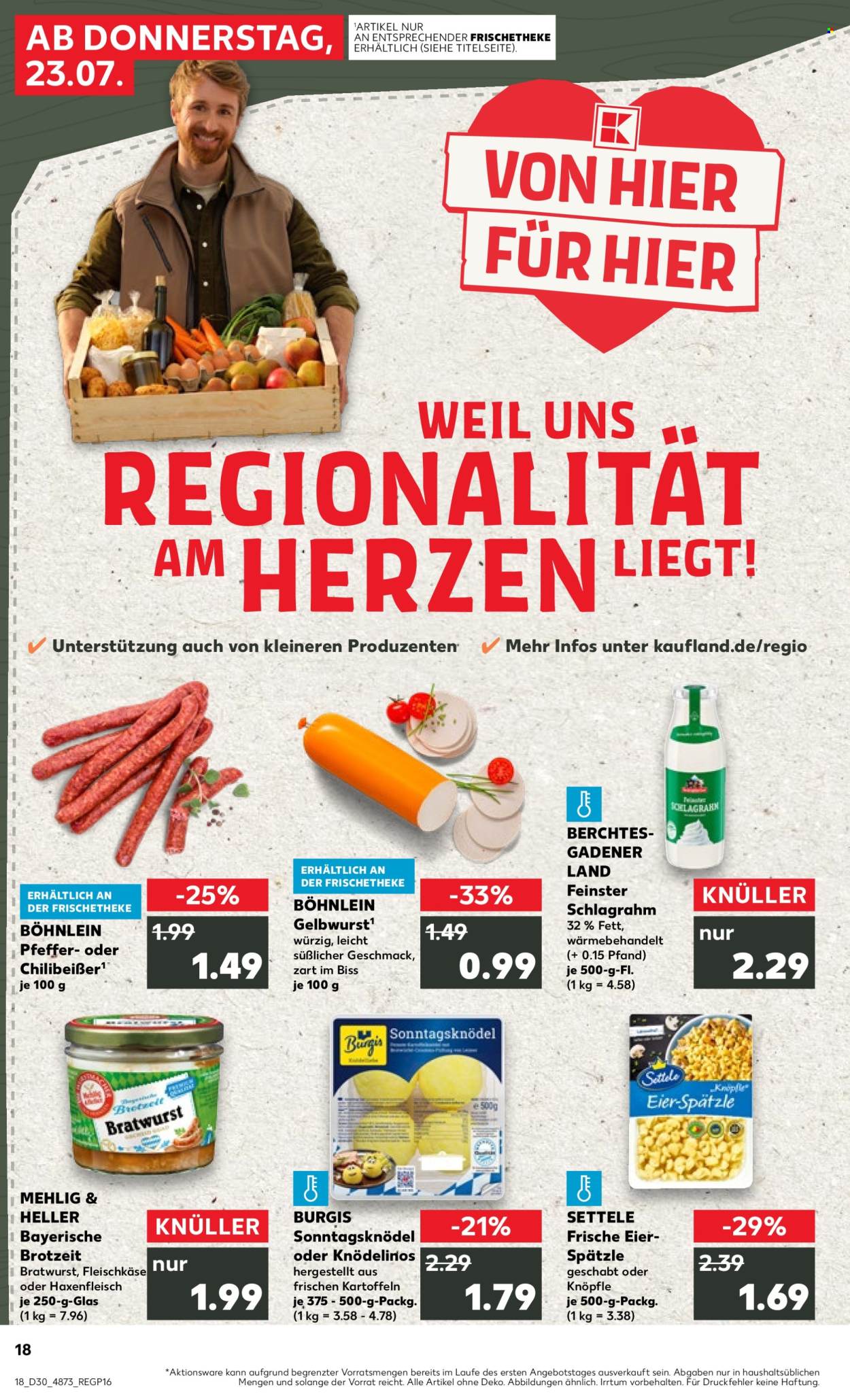 Leták Kaufland - 23.7.2026 - 29.7.2026. Strana 18