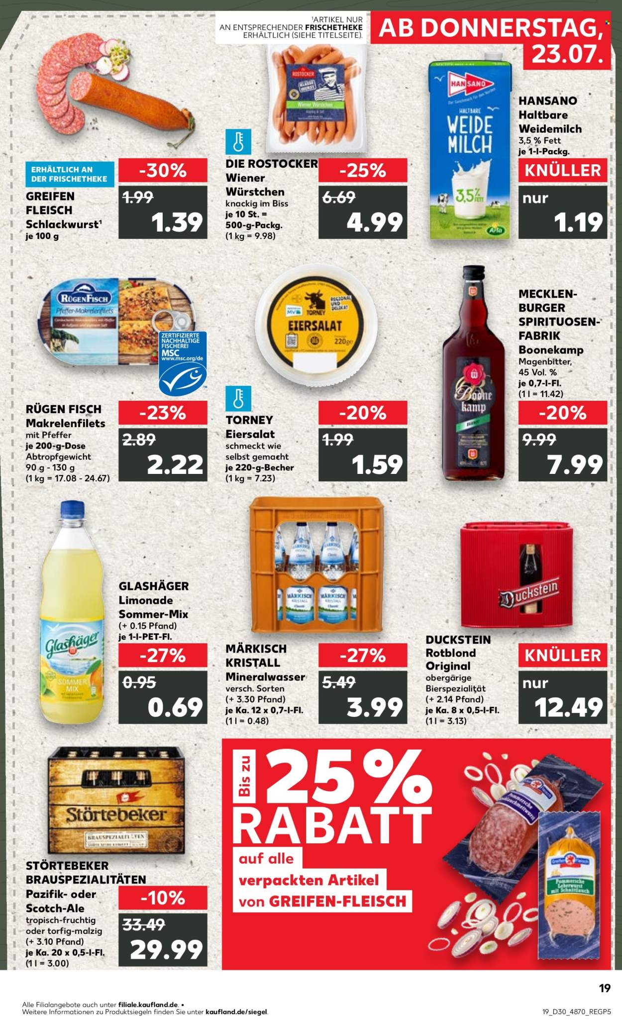 Leták Kaufland - 23.7.2026 - 29.7.2026. Strana 19