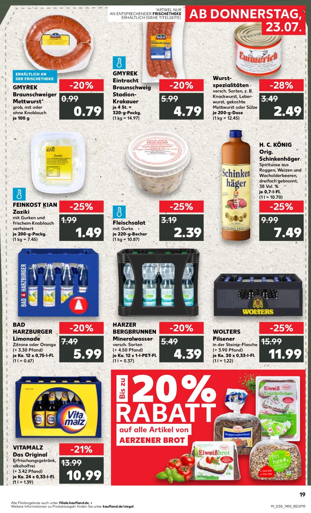 Leták Kaufland - 23.7.2026 - 29.7.2026. Strana 19