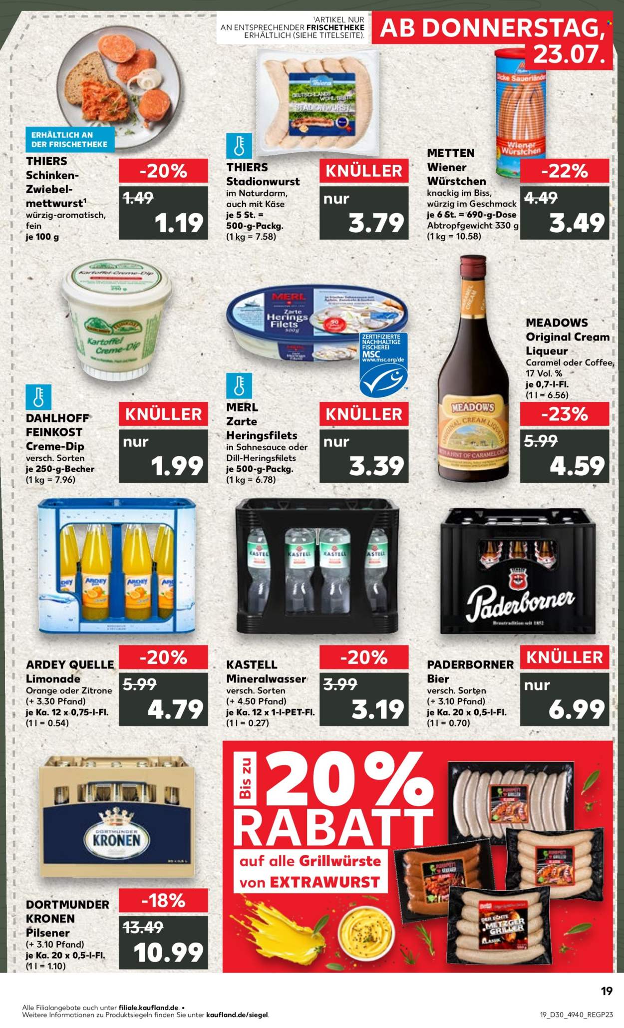 Leták Kaufland - 23.7.2026 - 29.7.2026. Strana 19