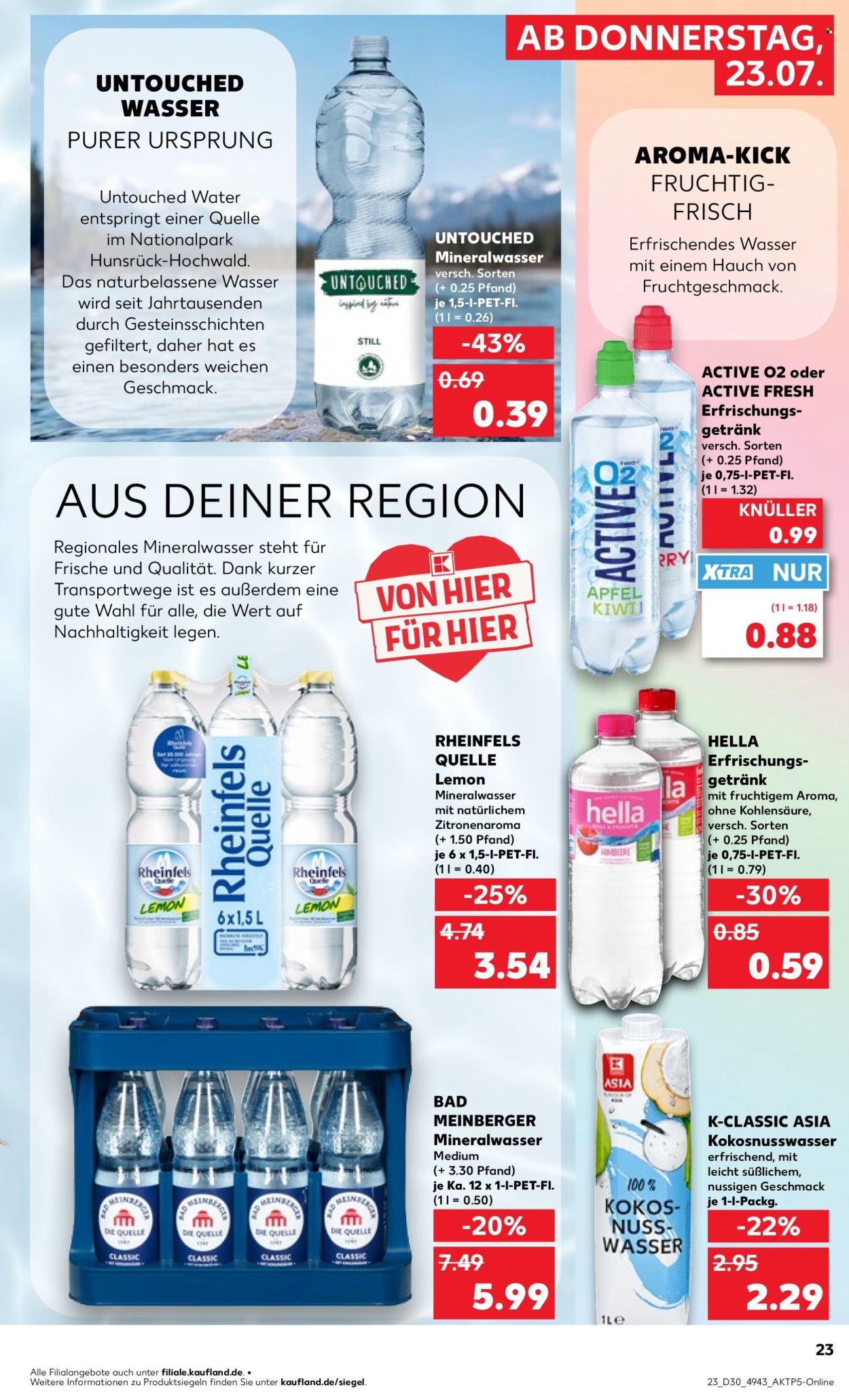 Leták Kaufland - 23.7.2026 - 29.7.2026. Strana 23