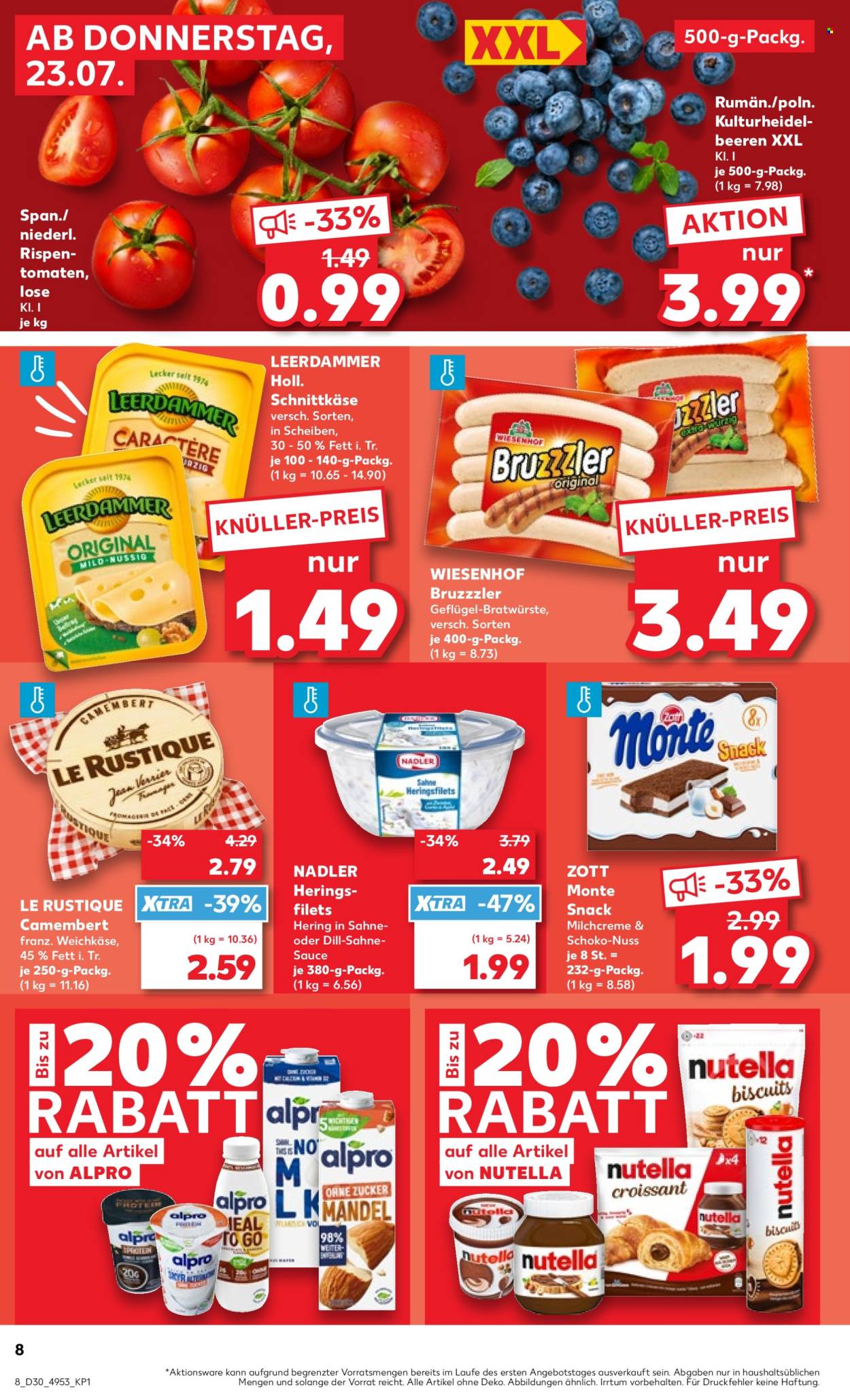 Leták Kaufland - 23.7.2026 - 29.7.2026. Strana 8