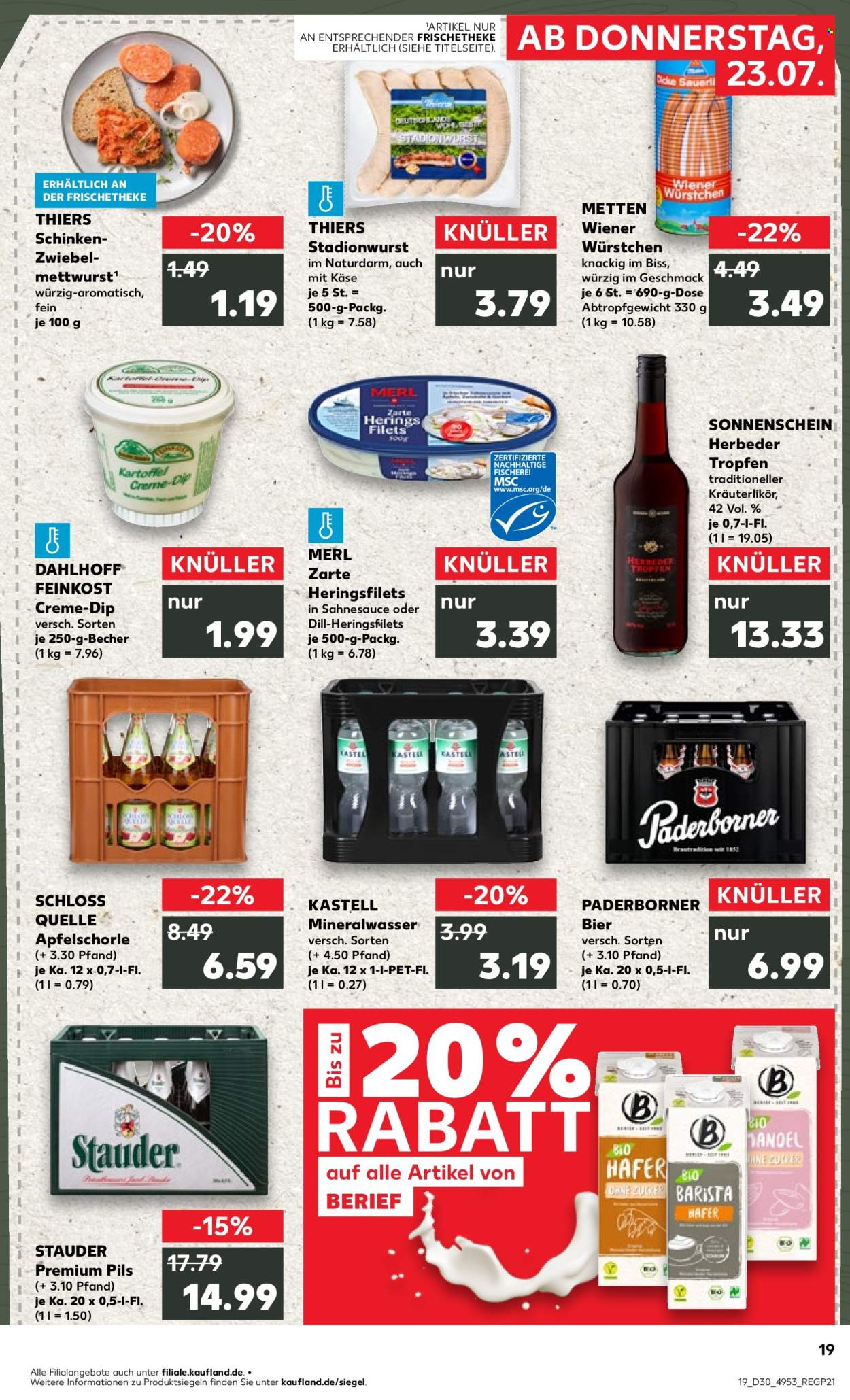 Leták Kaufland - 23.7.2026 - 29.7.2026. Strana 19