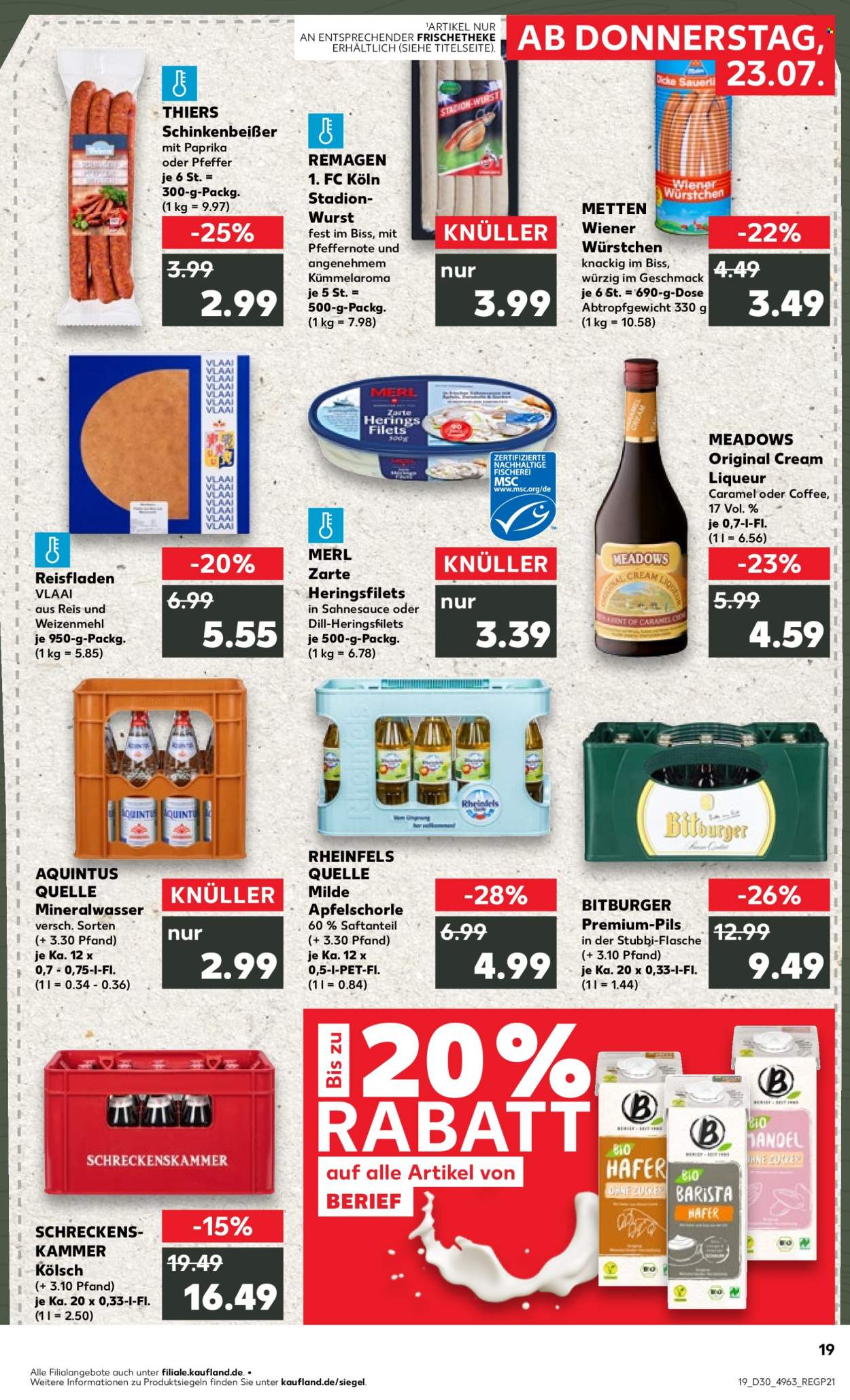 Leták Kaufland - 23.7.2026 - 29.7.2026. Strana 19