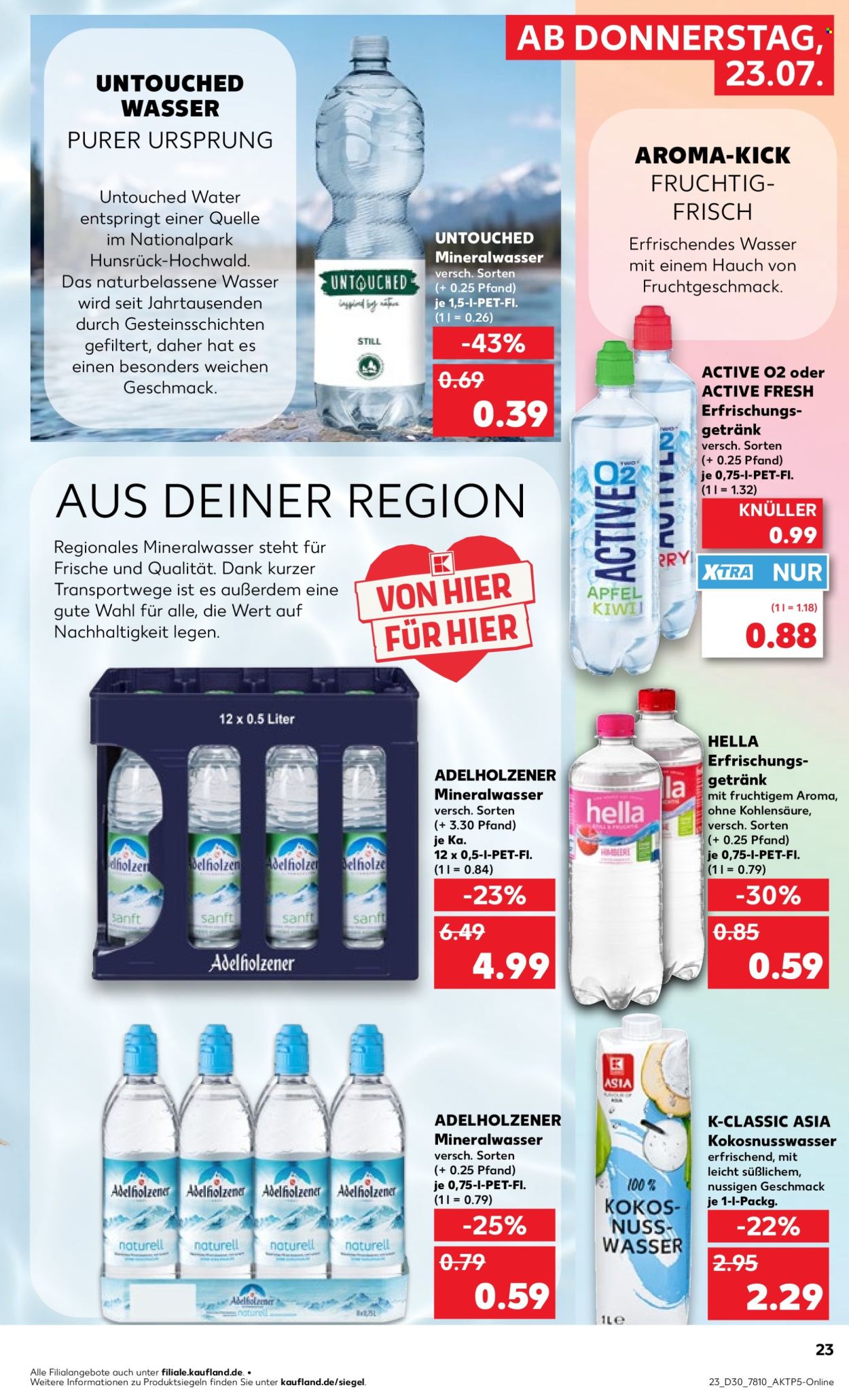 Kaufland Prospekte  - 23.07.2026 - 29.07.2026. Seite 23