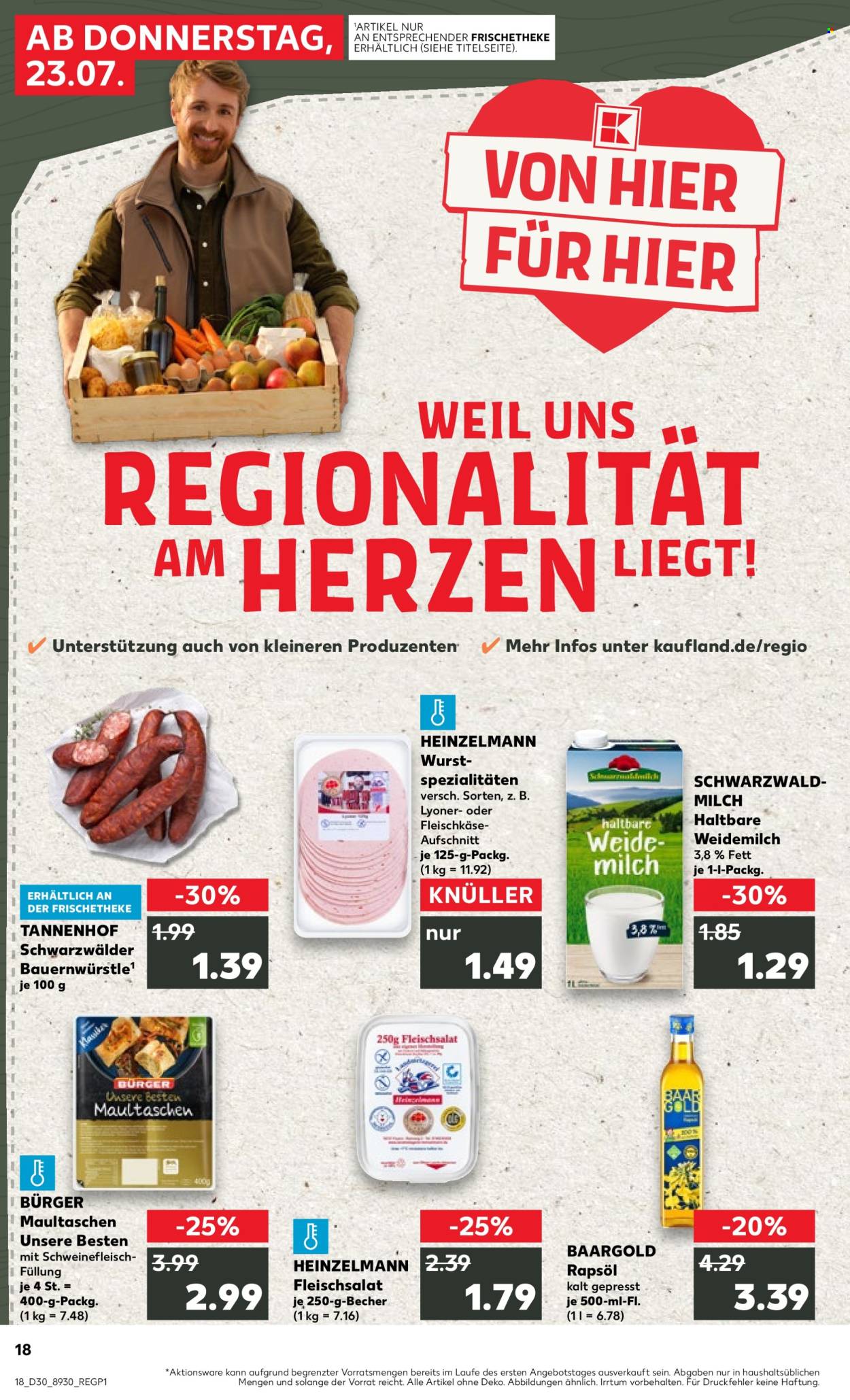 Leták Kaufland - 23.7.2026 - 29.7.2026. Strana 18