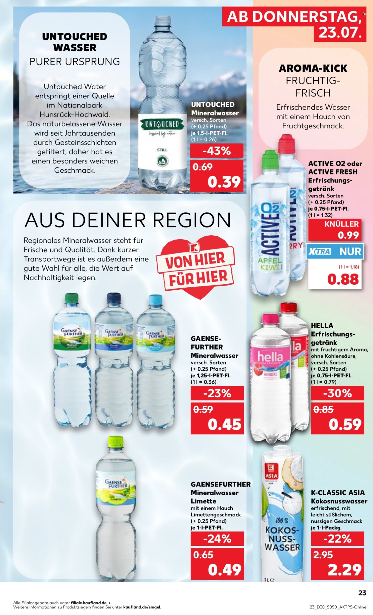 Kaufland Prospekte  - 23.07.2026 - 29.07.2026. Seite 23