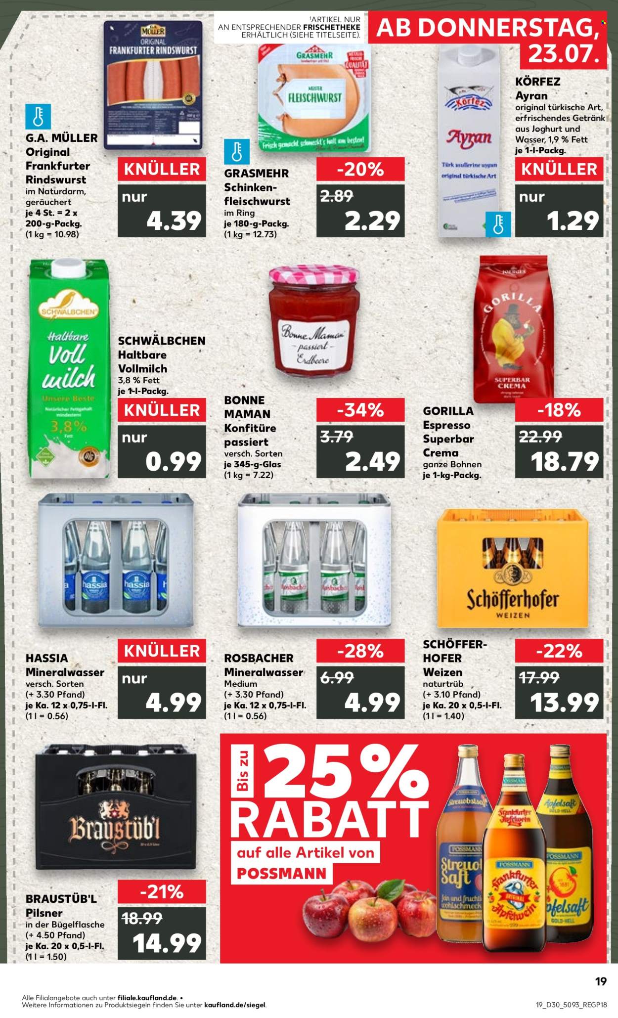 Leták Kaufland - 23.7.2026 - 29.7.2026. Strana 19
