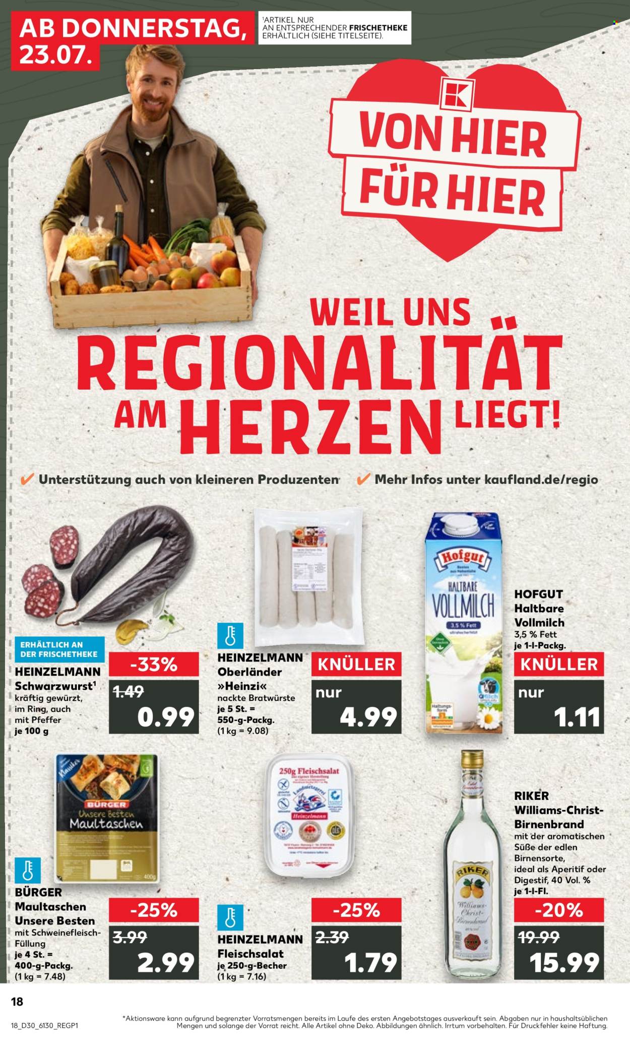 Leták Kaufland - 23.7.2026 - 29.7.2026. Strana 18