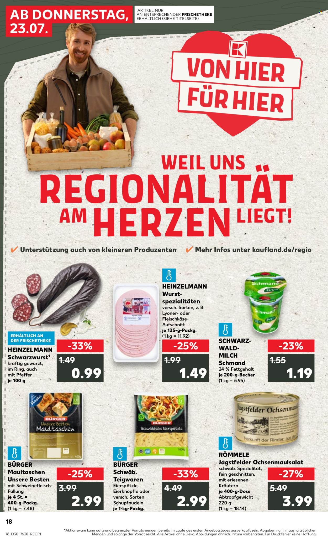 Kaufland Prospekte  - 23.07.2026 - 29.07.2026. Seite 18