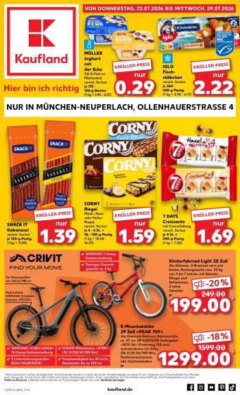 Prospekte Kaufland - 23.07.2026 - 29.07.2026.