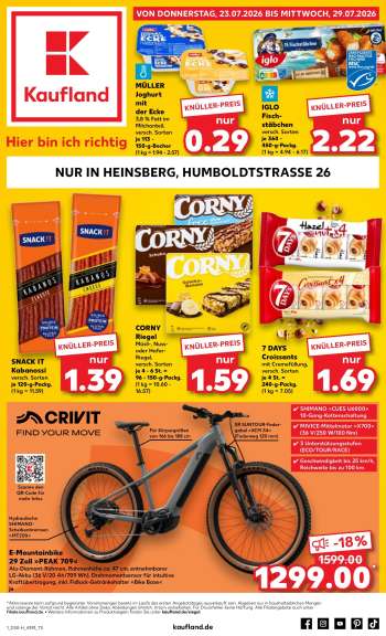 Prospekte Kaufland - 23.07.2026 - 29.07.2026.