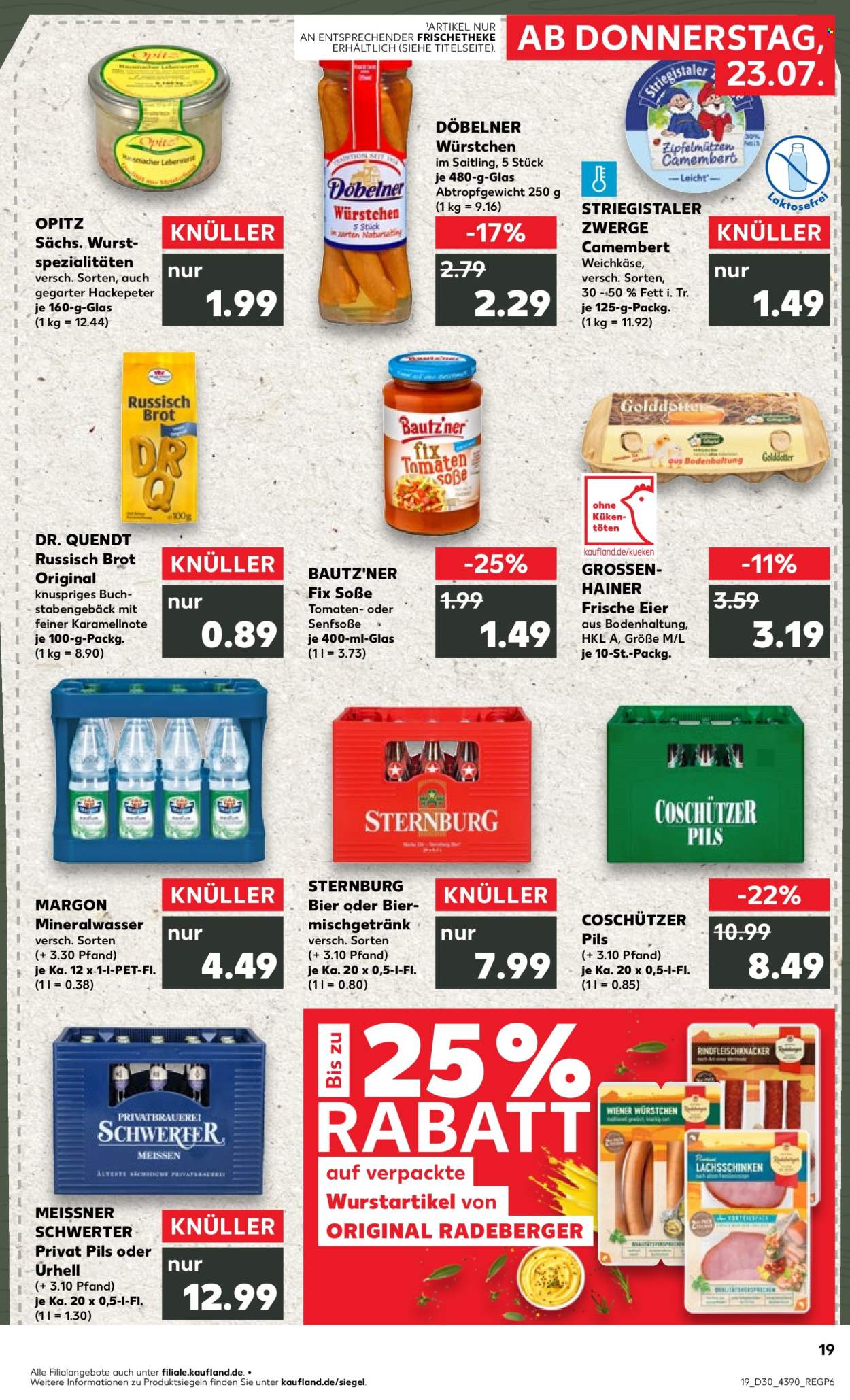 Leták Kaufland - 23.7.2026 - 29.7.2026. Strana 19