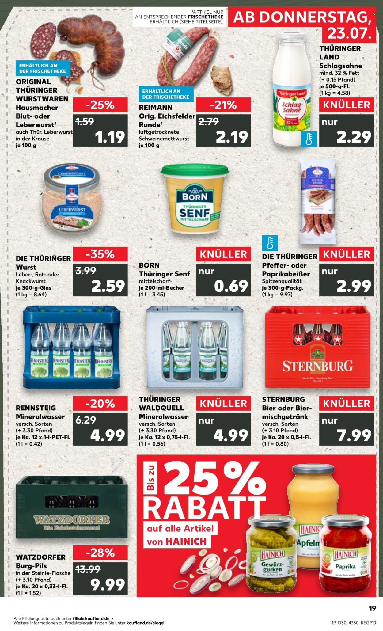 Leták Kaufland - 23.7.2026 - 29.7.2026. Strana 19