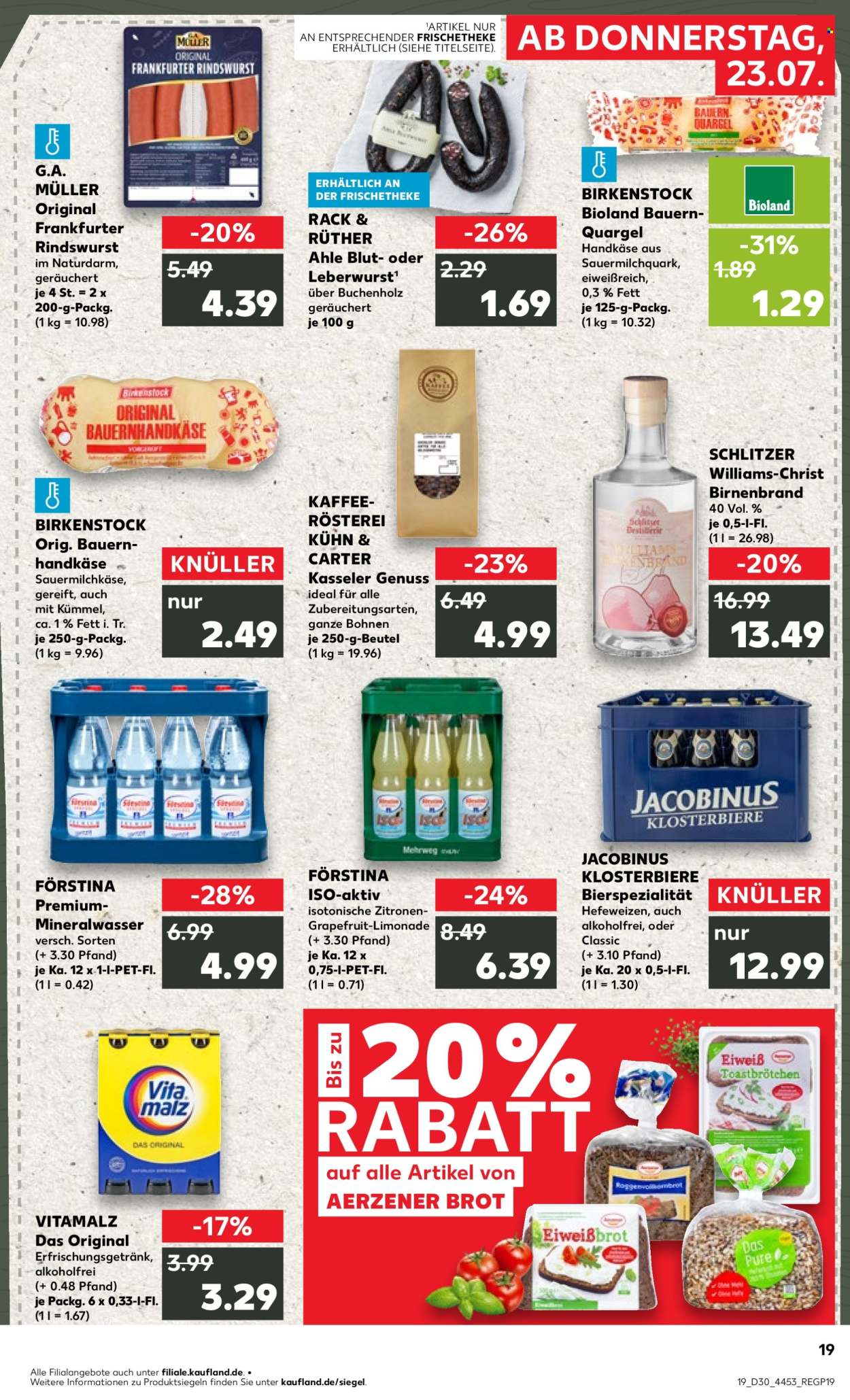 Leták Kaufland - 23.7.2026 - 29.7.2026. Strana 19