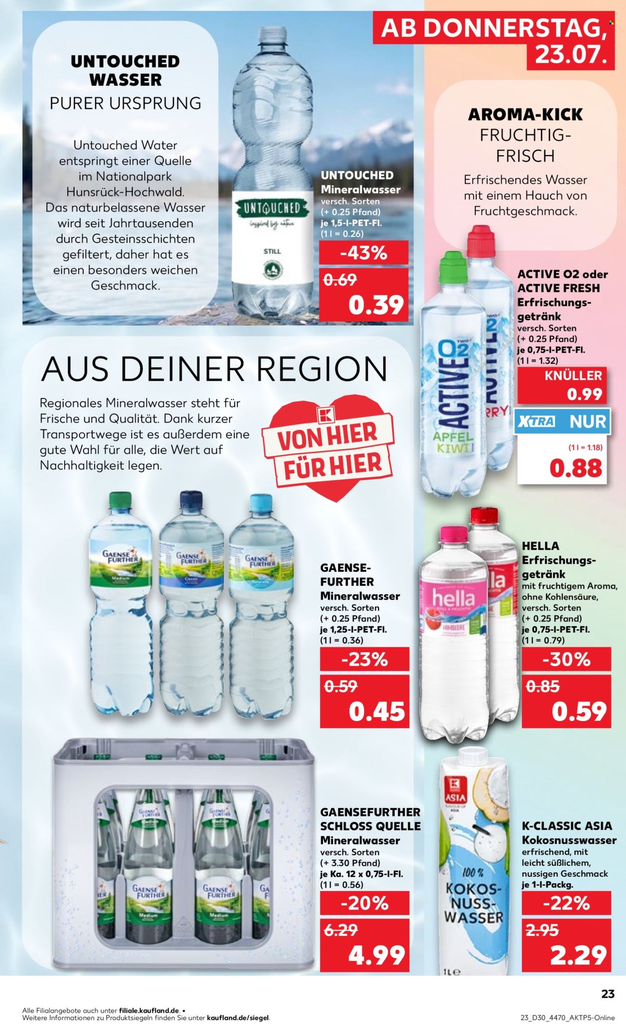 Leták Kaufland - 23.7.2026 - 29.7.2026. Strana 23