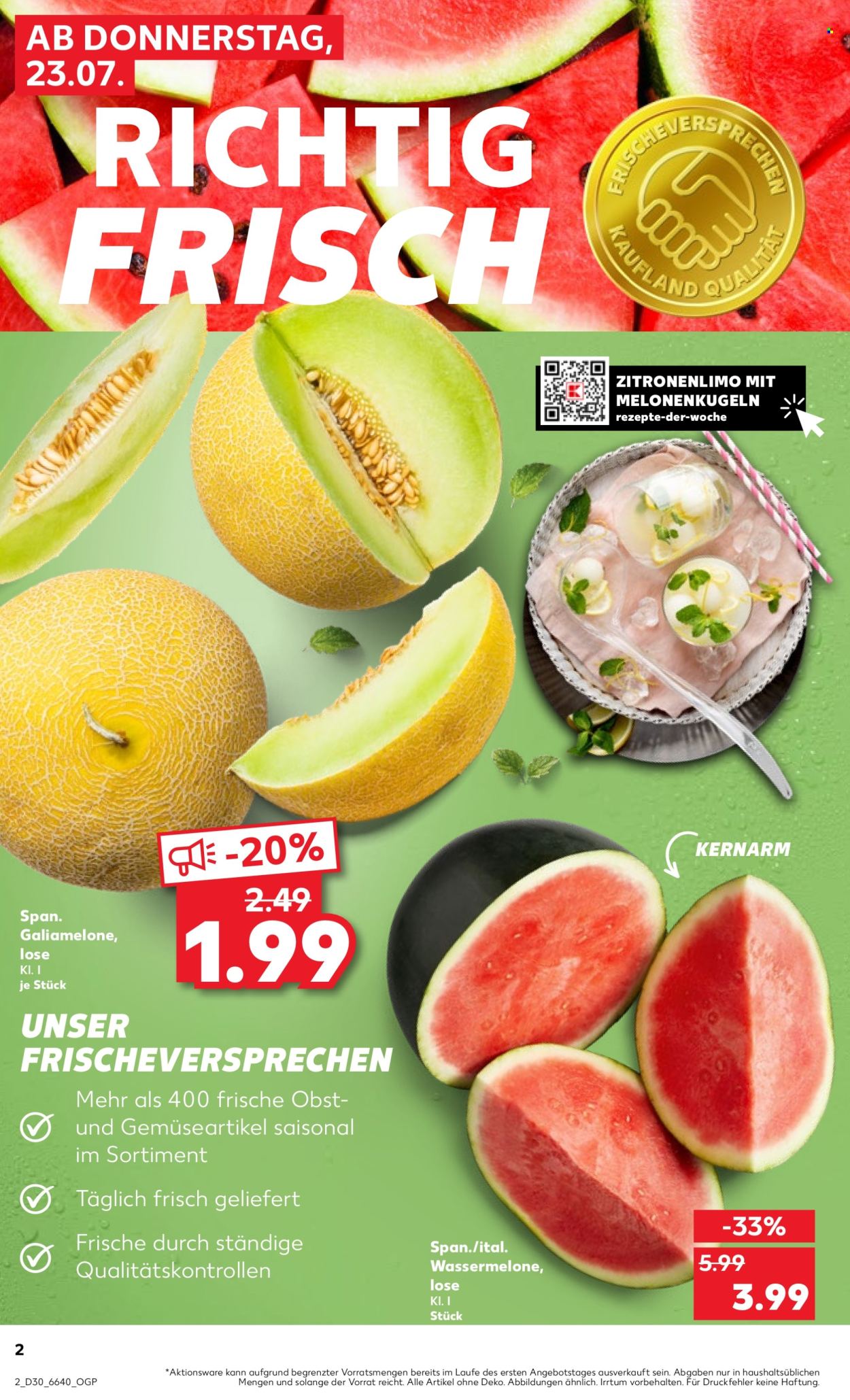 Kaufland Prospekte  - 23.07.2026 - 29.07.2026. Seite 2