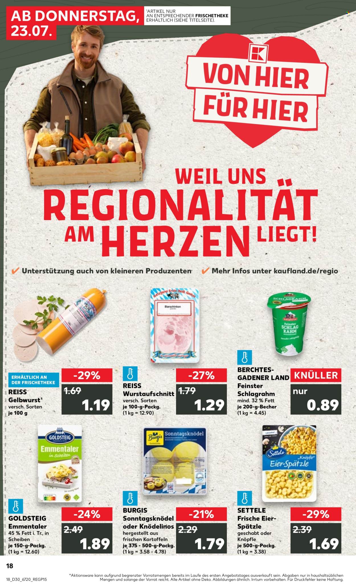 Leták Kaufland - 23.7.2026 - 29.7.2026. Strana 18