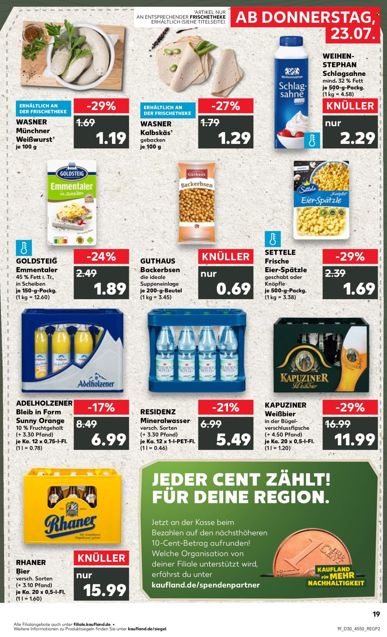 Leták Kaufland - 23.7.2026 - 29.7.2026. Strana 19